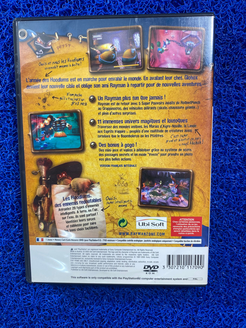 PS2# Rayman 3 (CAPA HOLOGRÁFICA)