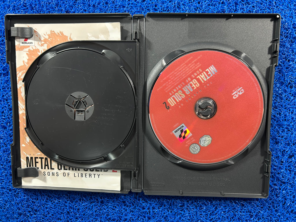 PS2 Metal gear solid 2 (E)