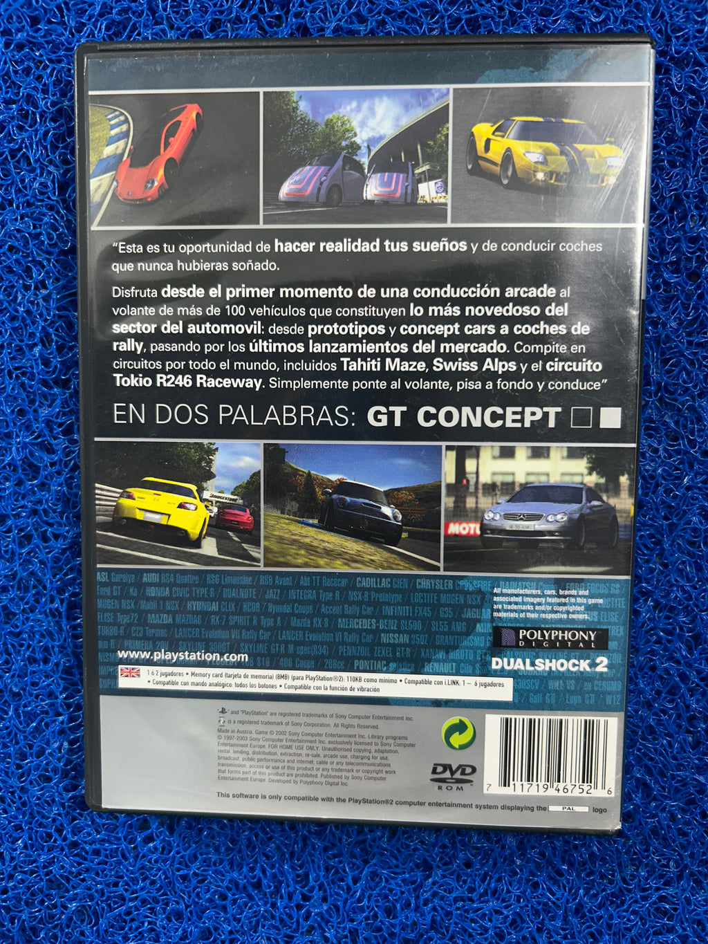 PS2# Gran turismo 2002 Tokyo (J)