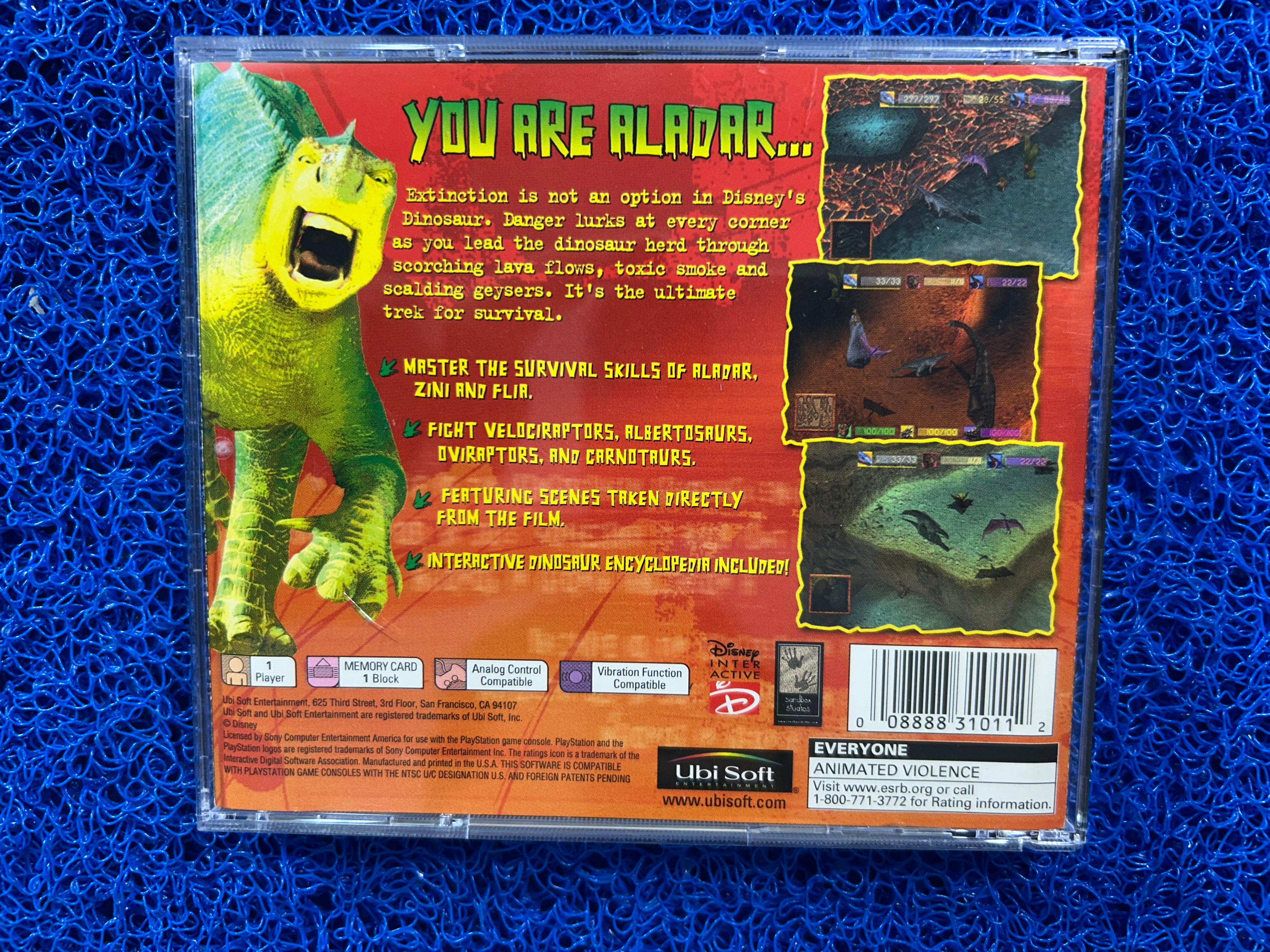 PS1 Disney dinosaur (A)