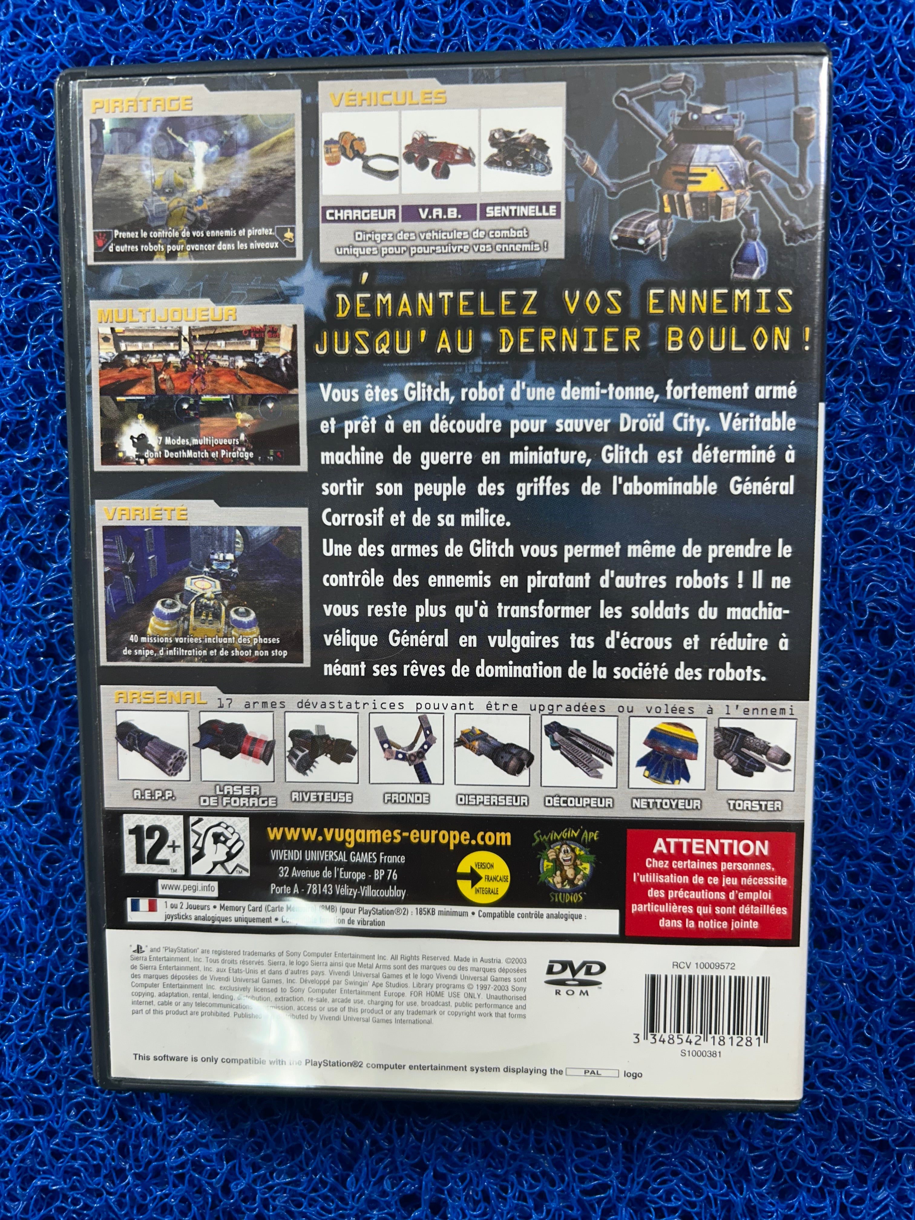 PS2 Metal arms (E)