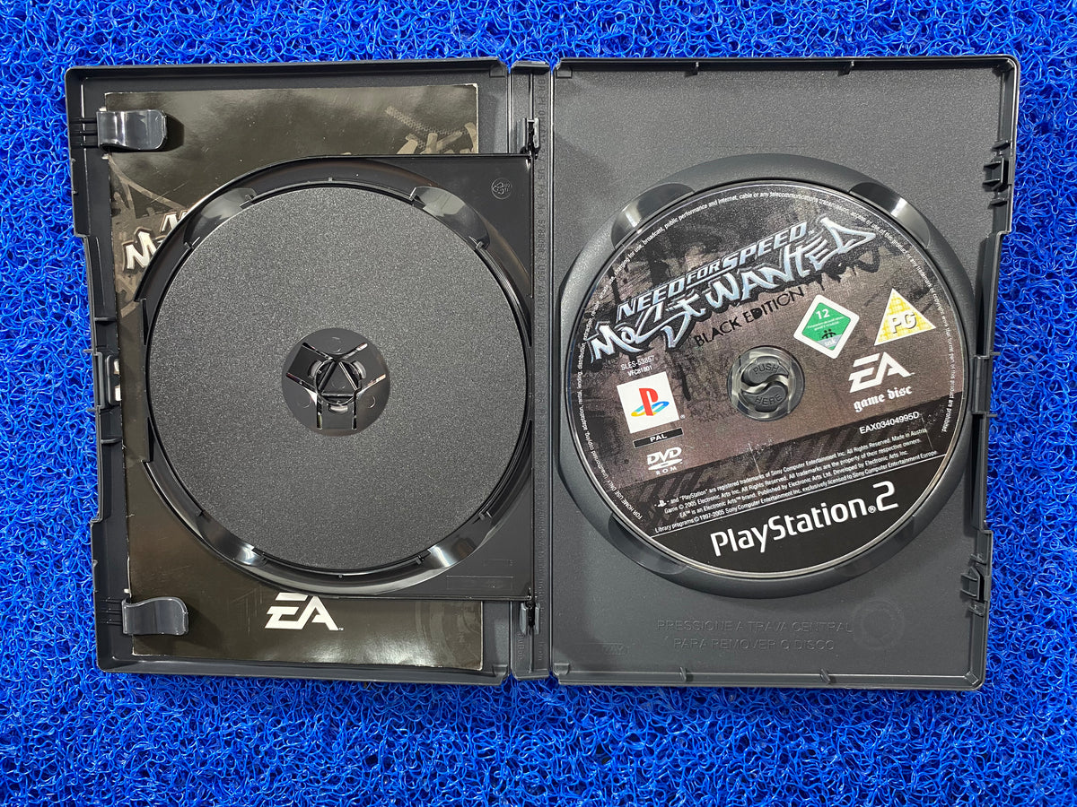 PS2# Need for speed most wanted black edition (E)