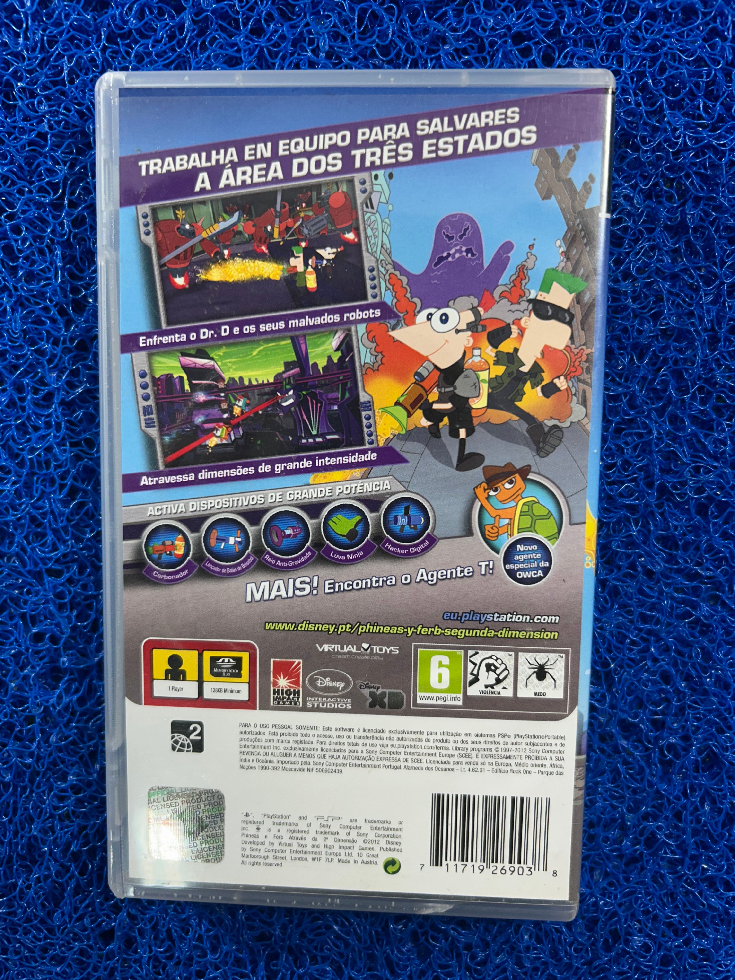 PSP Phineas e Ferb (E)