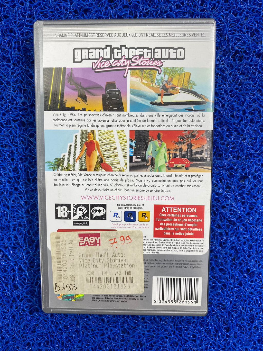 PSP# GTA vice city stories (E)