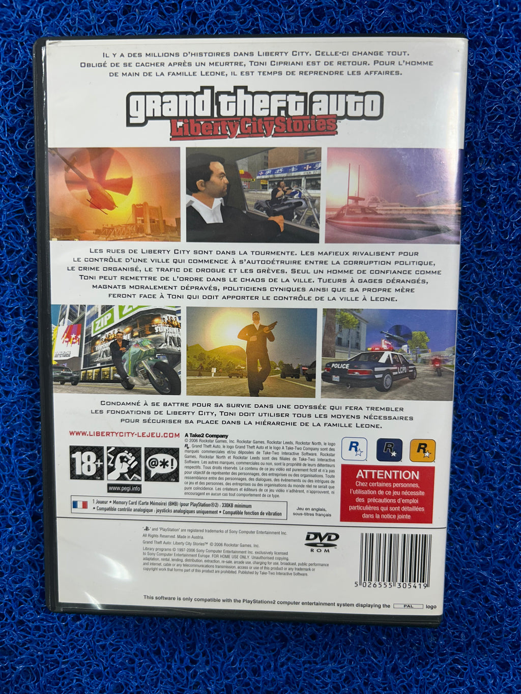 PS2# GTA Liberty city stories (E)