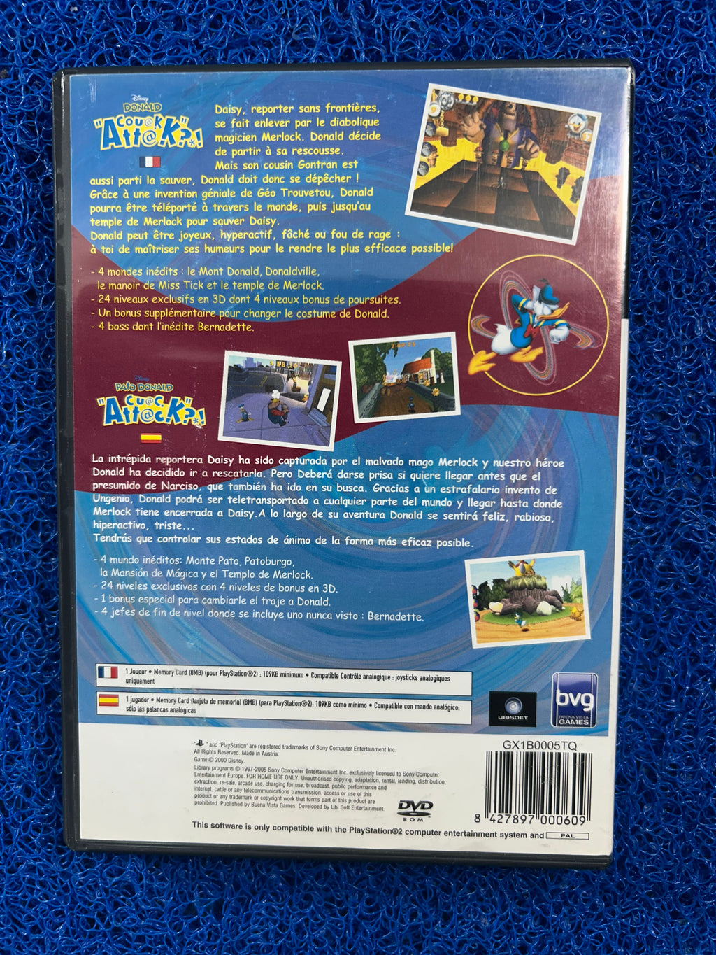 PS2# Donald duck (E)