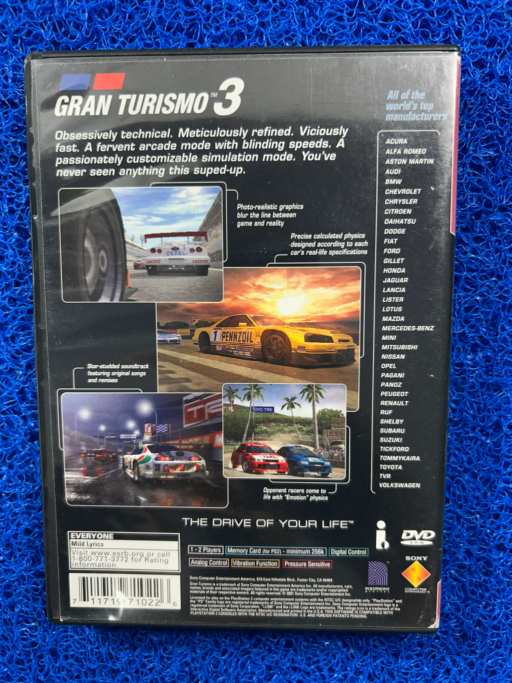 PS2 Gran turismo 3 (A)