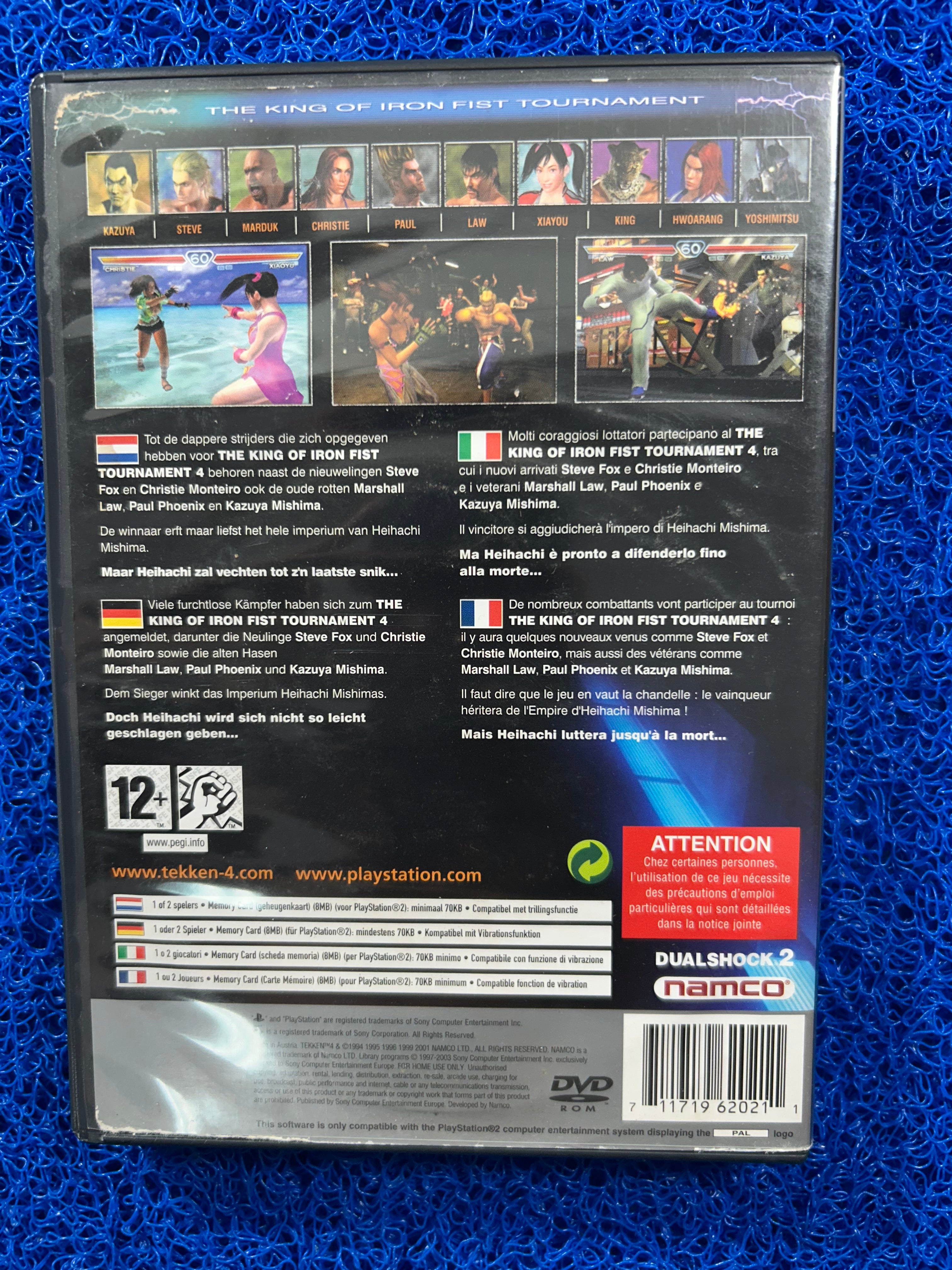 PS2 Tekken 4 (E)