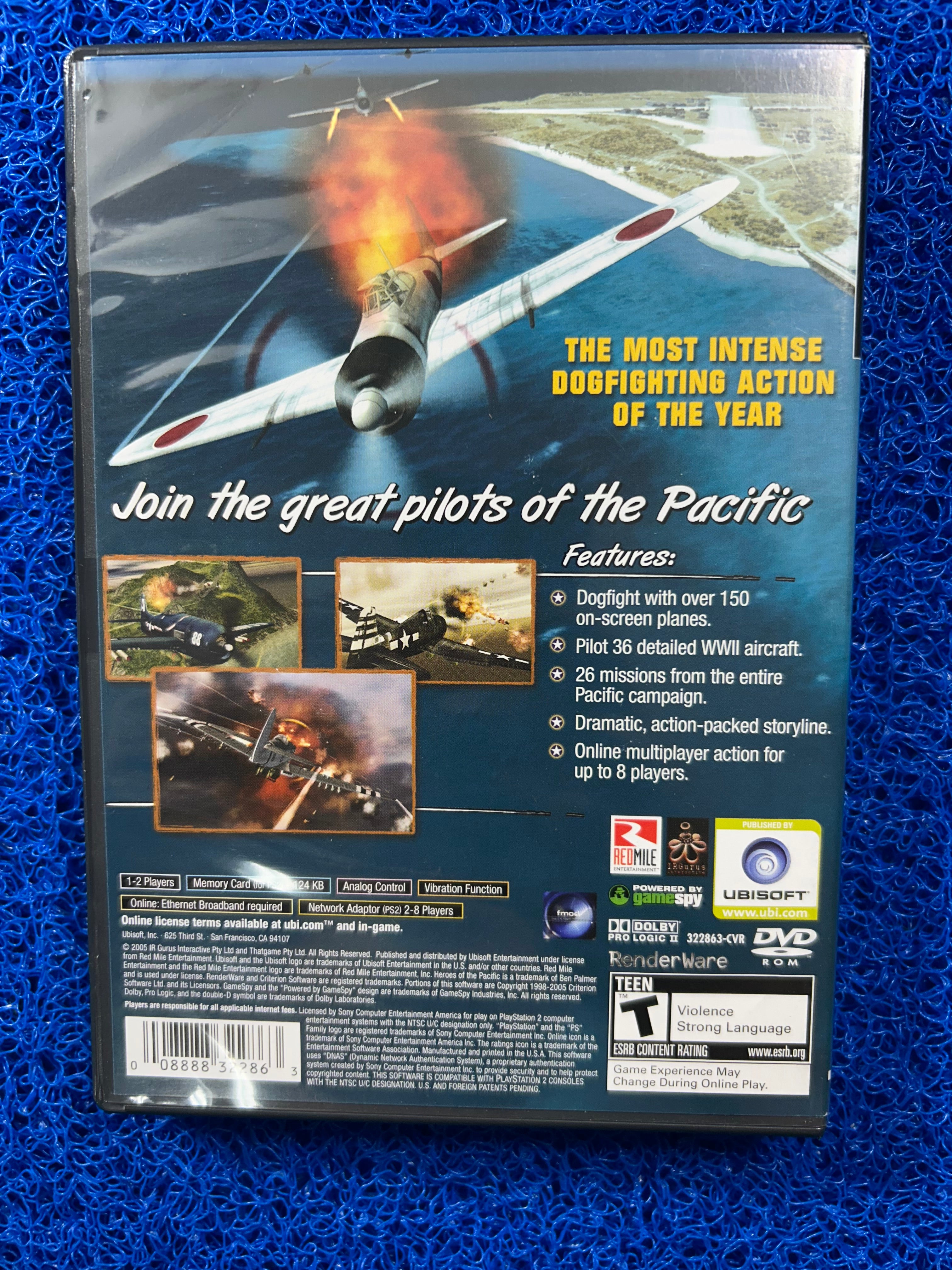 PS2 Heroes of the pacific