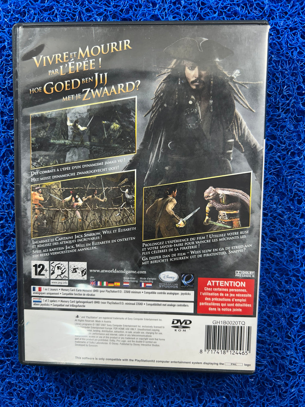 PS2 Pirates of caribbean at worlds end (E)