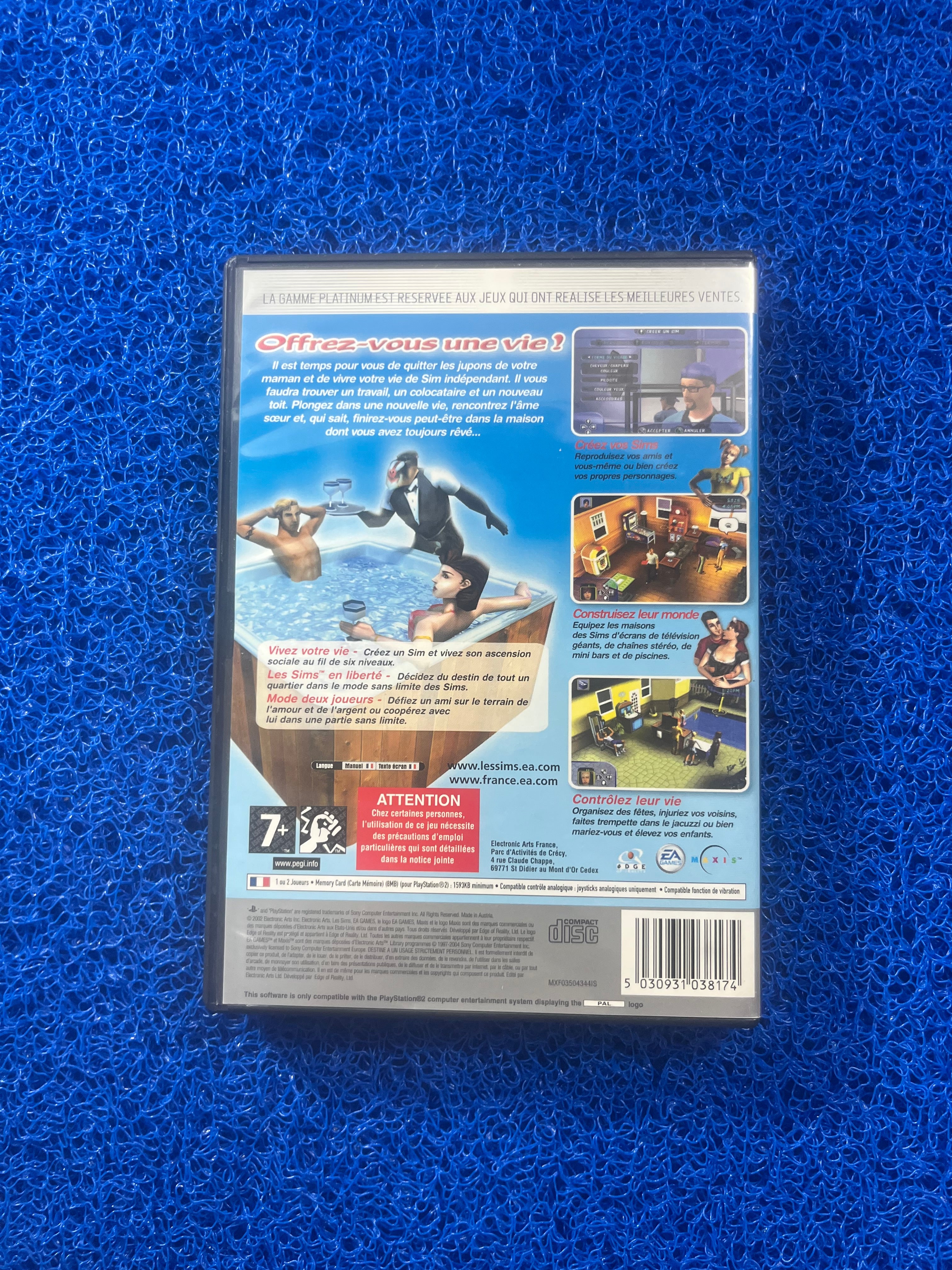 PS2 The Sims (J)