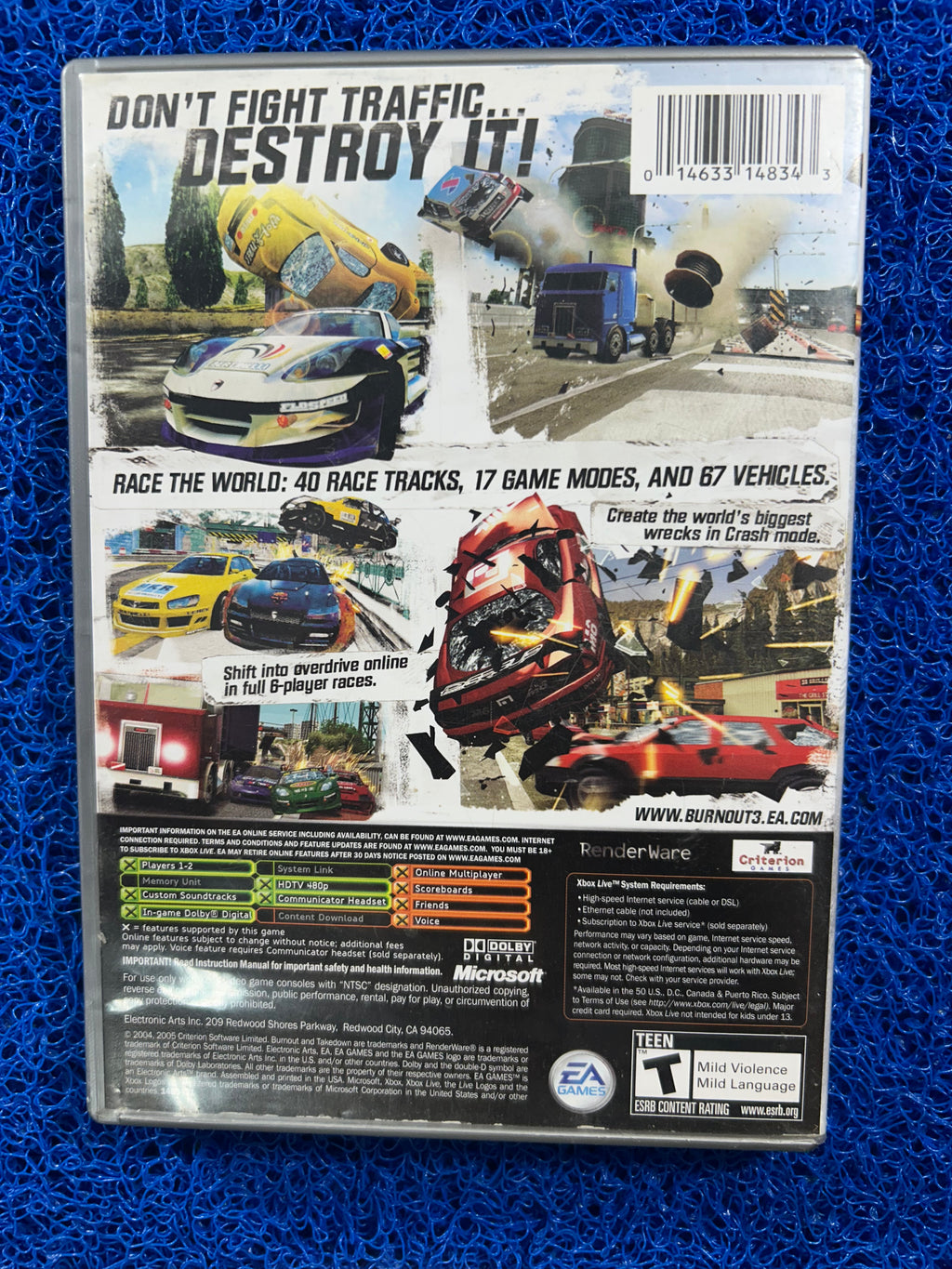 XBOX Burnout 3 (A)