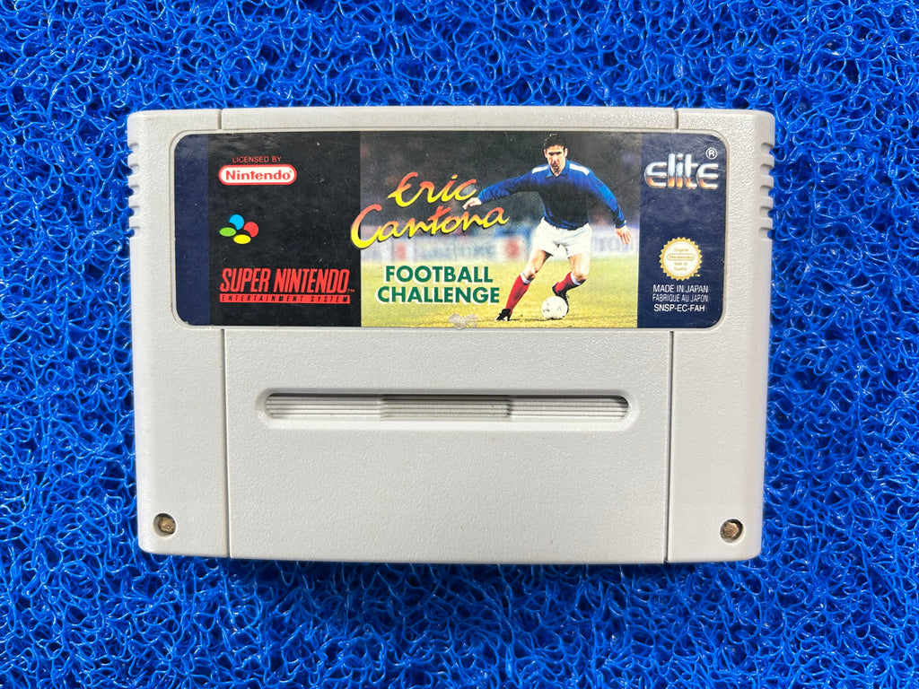 SNES Eric Cantona Football challenge (E)