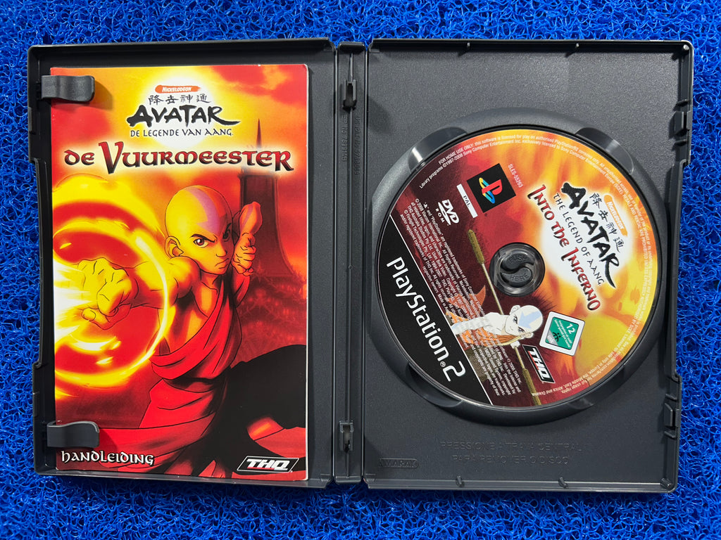 PS2 Avatar the legend of aang into the inferno (E)