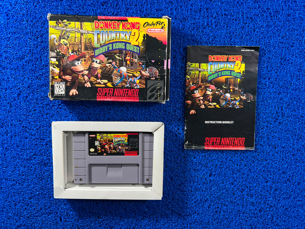 SNES Box Donkey Kong country 2 (A)