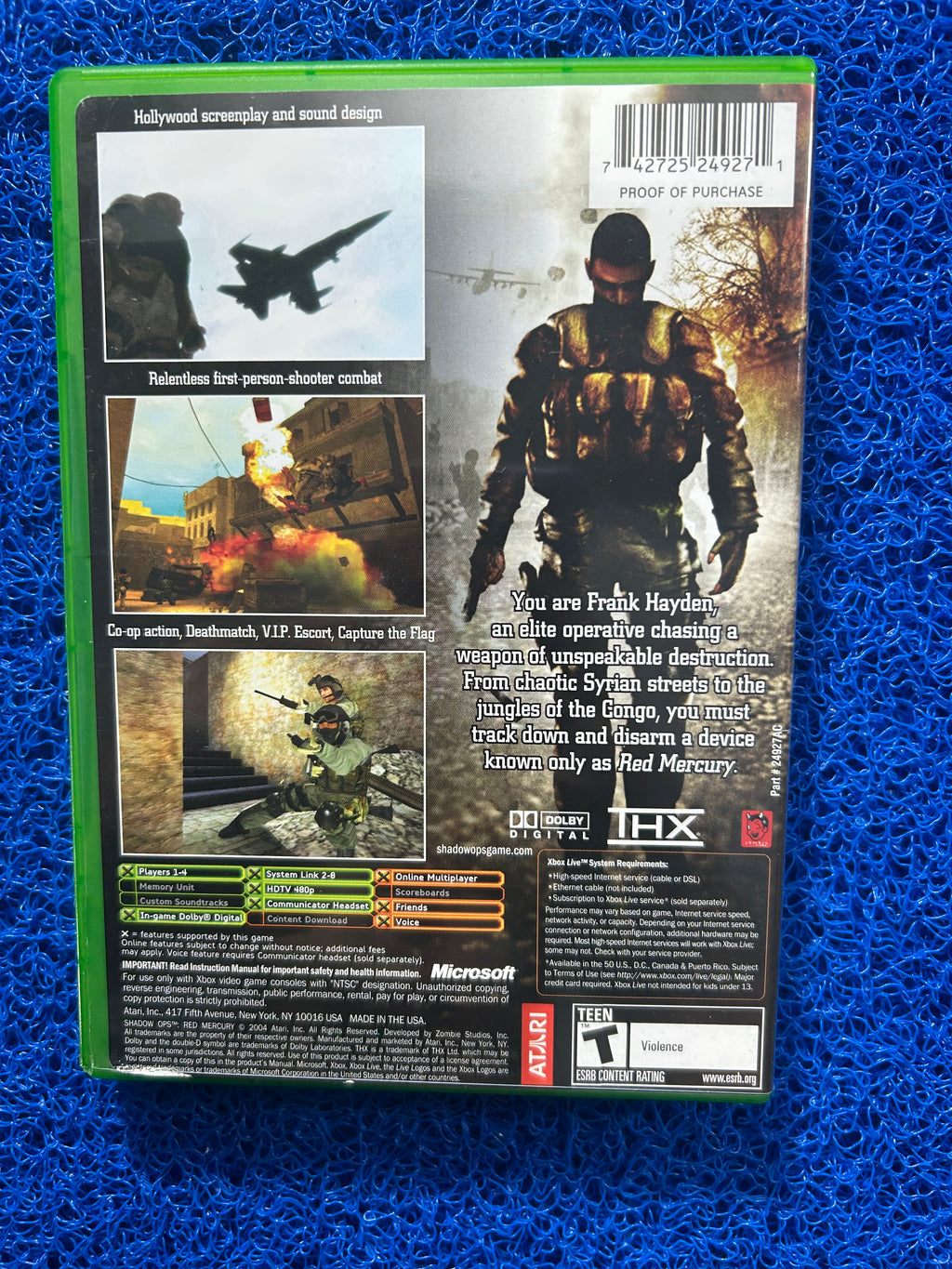 XBOX Shadow ops (A)