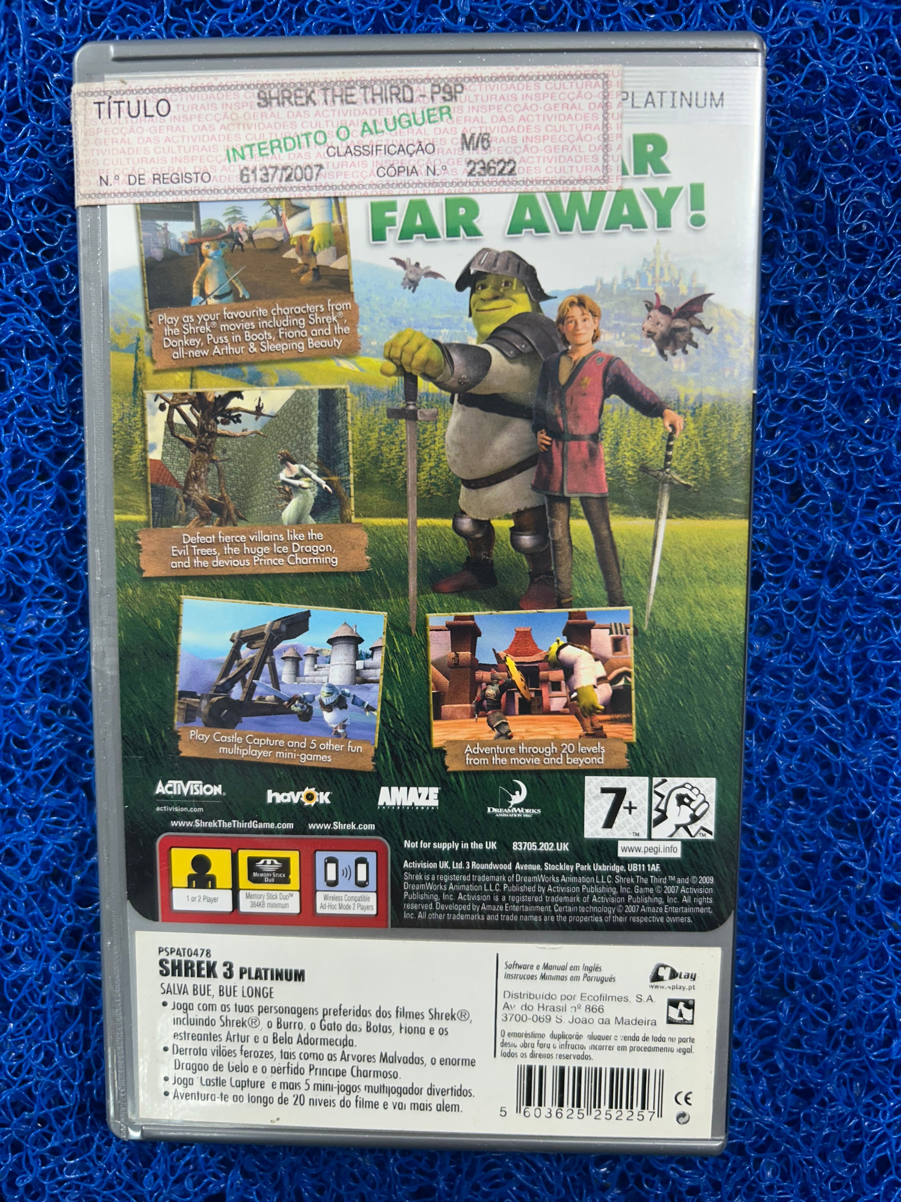 PSP Shrek the third (E)
