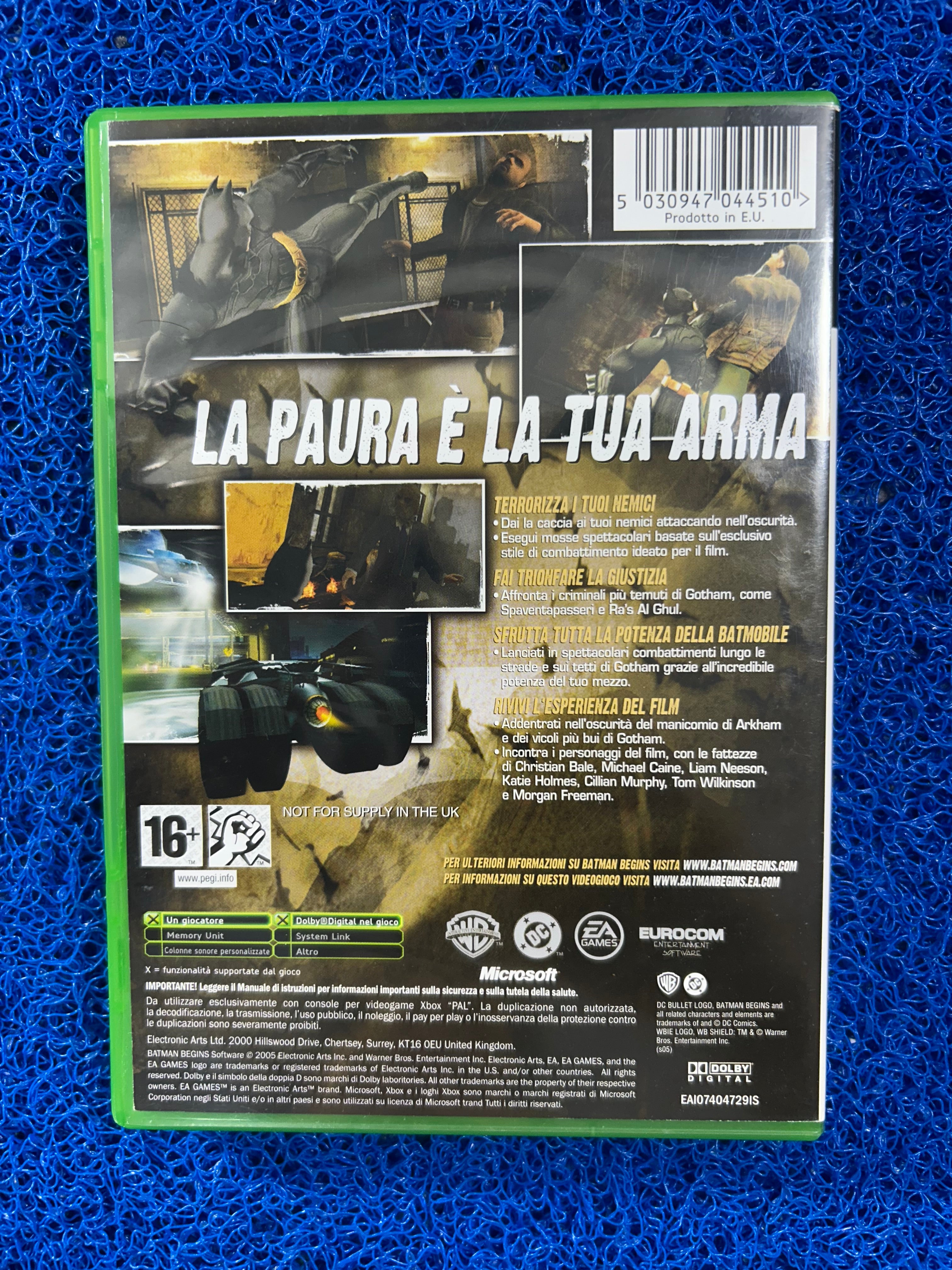 XBOX# Batman begins (A)
