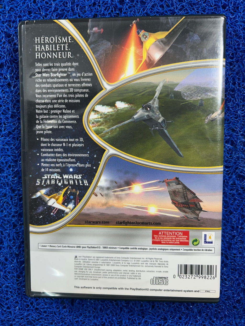 PS2# Star wars starfighter (E)