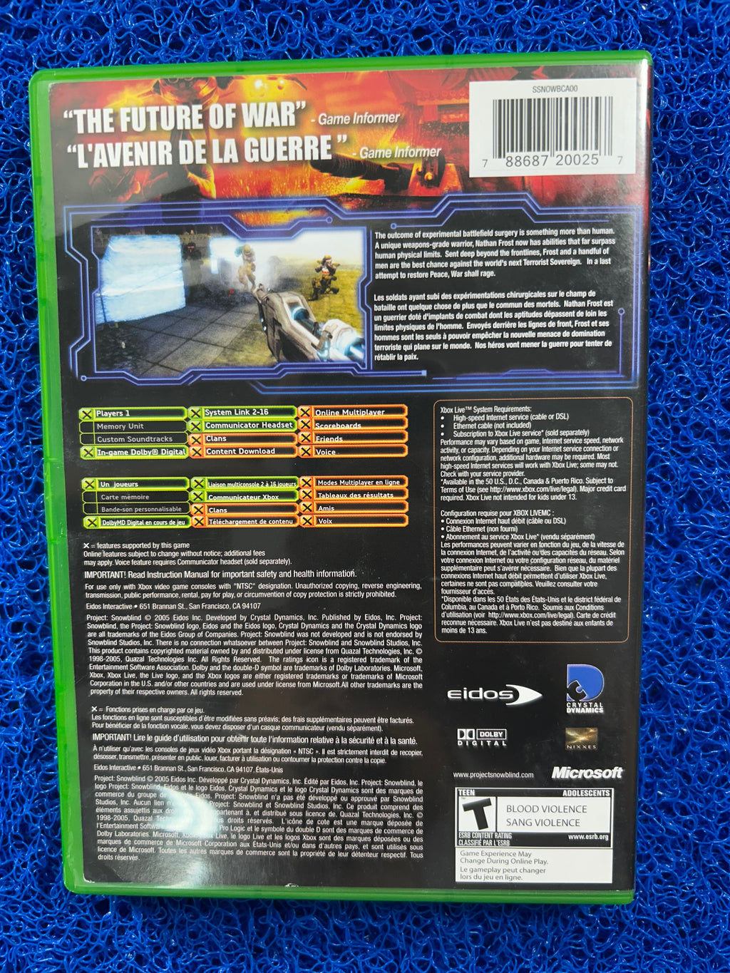 XBOX Snowblind (A)