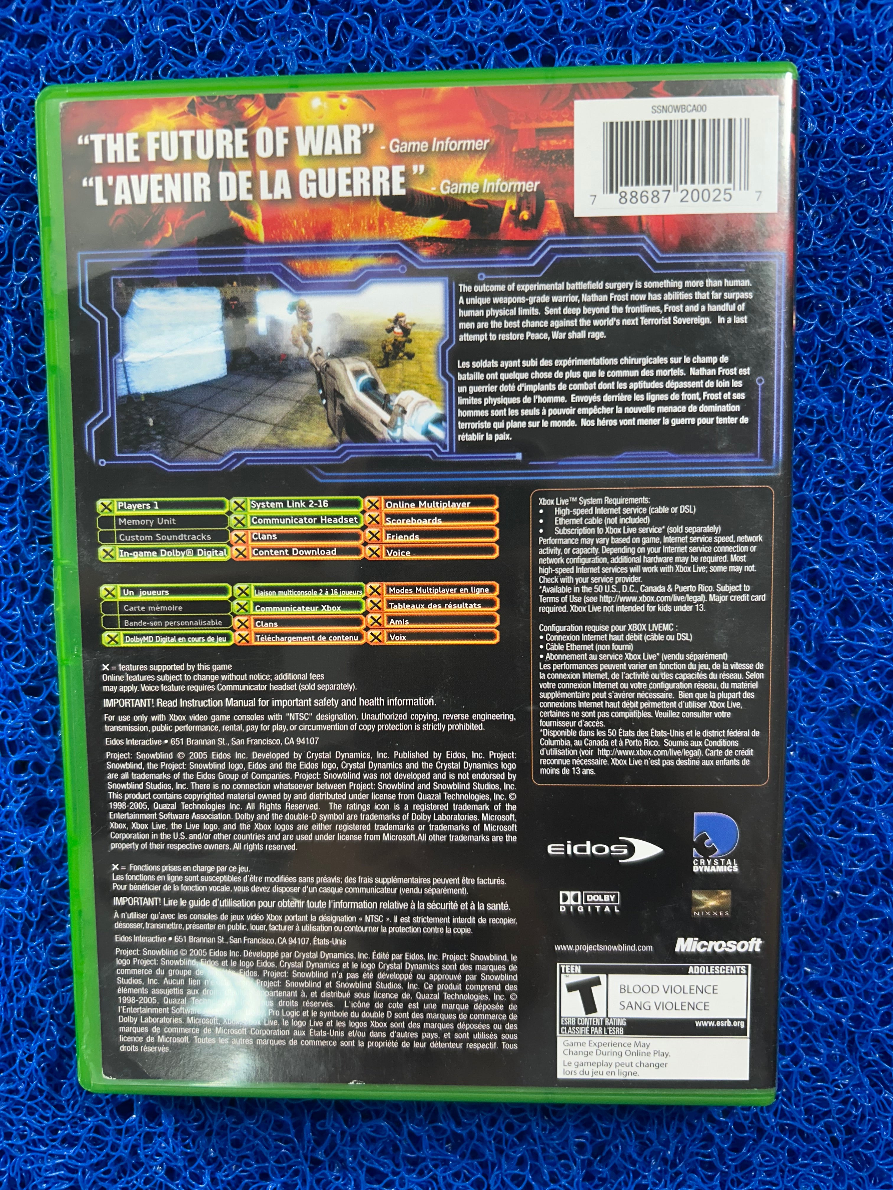 XBOX Snowblind (A)