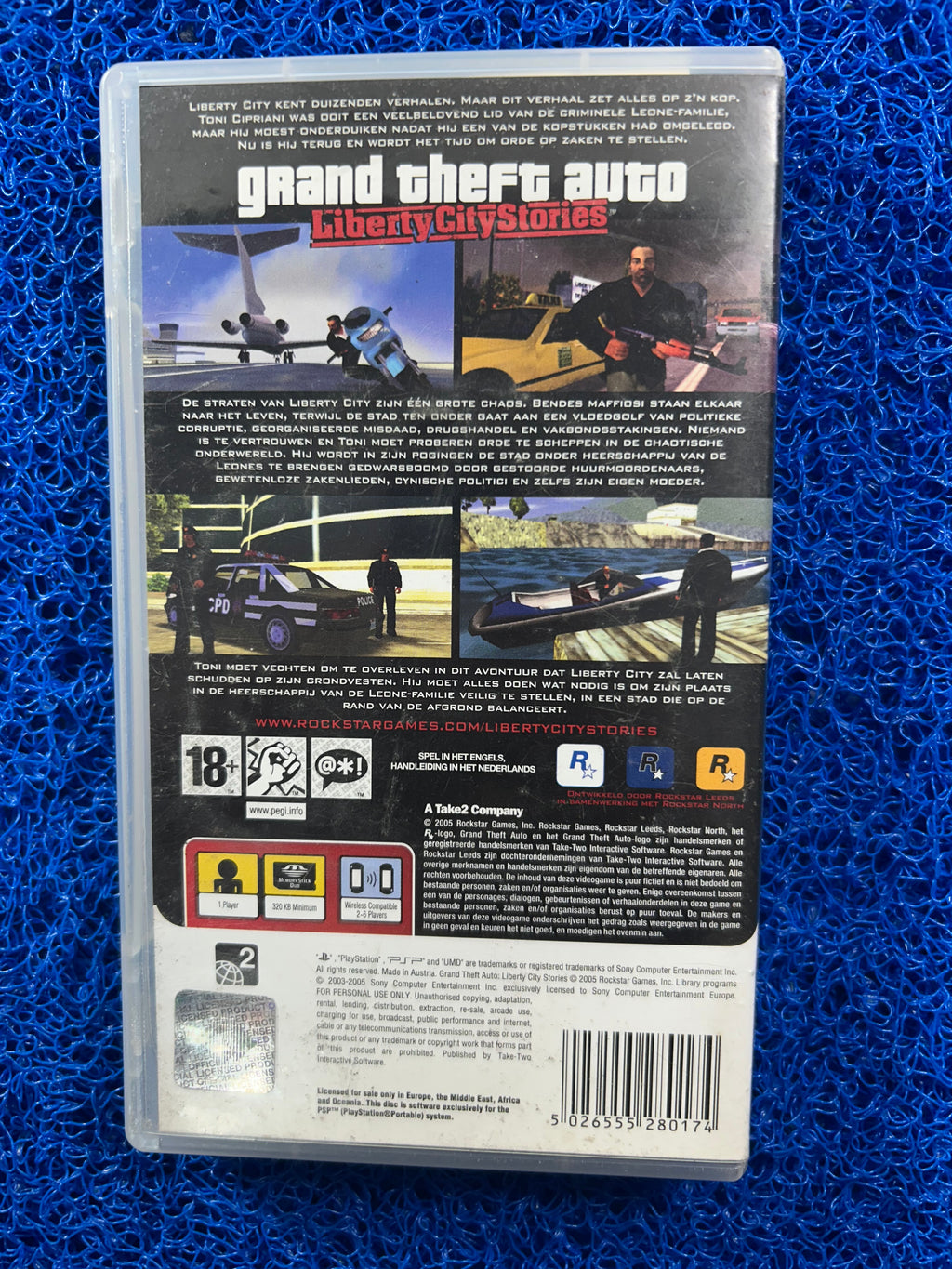 PSP GTA Liberty city stories (E)