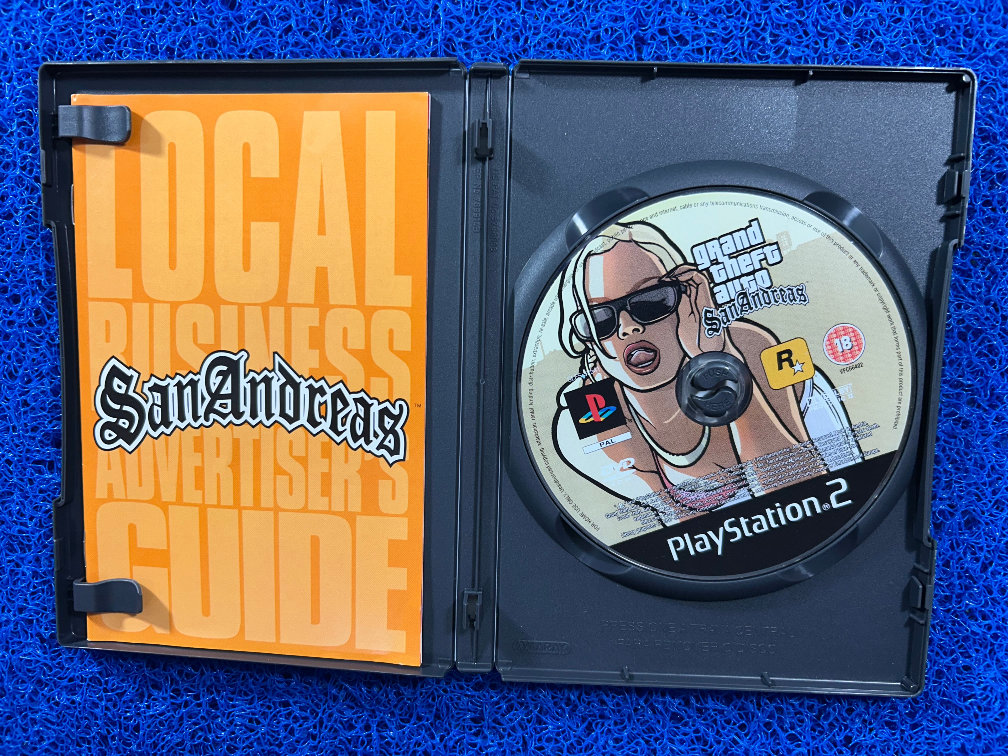 PS2 GTA San andreas (E)
