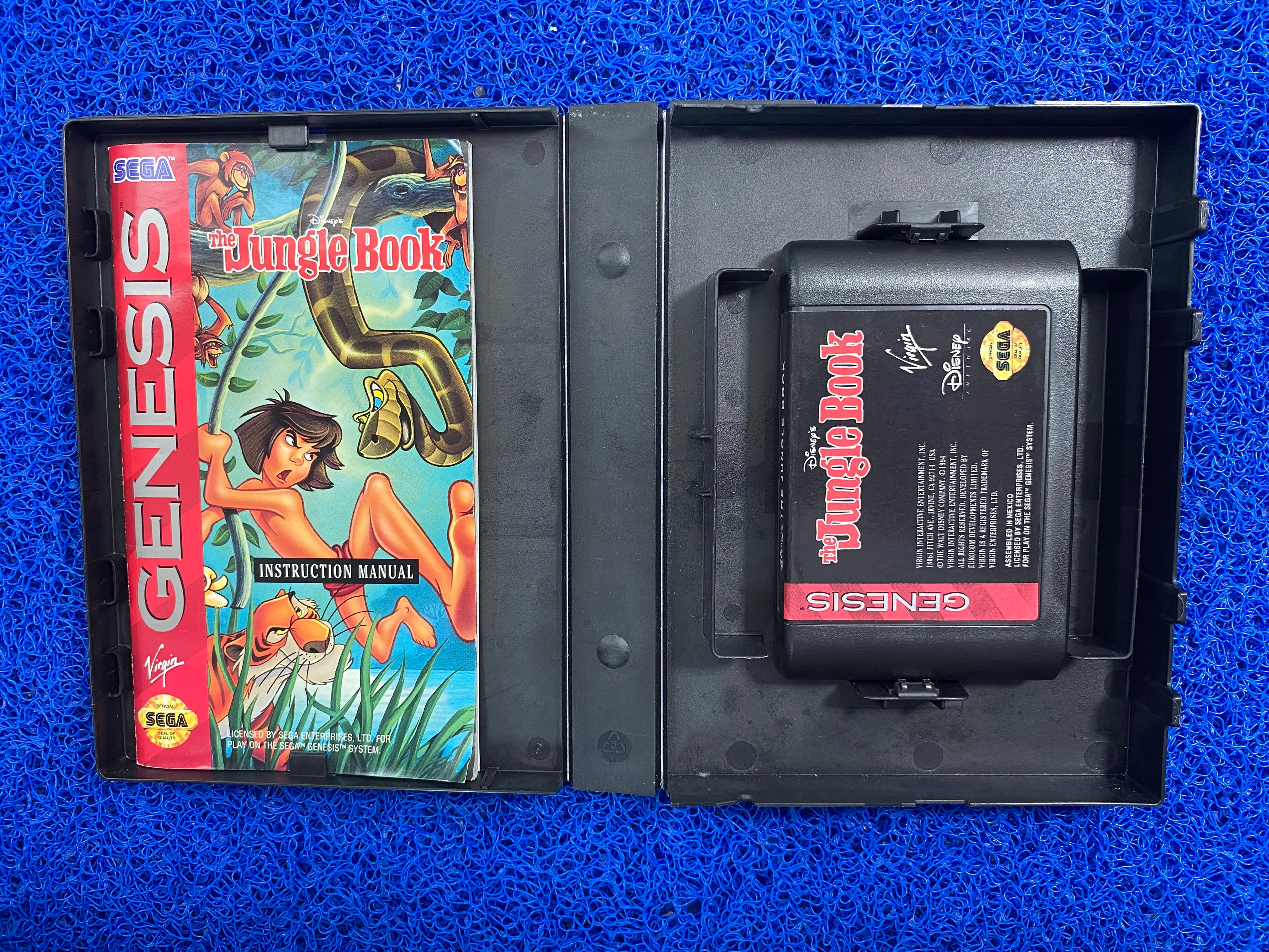 SEGA# Megadrive The jungle book (A)