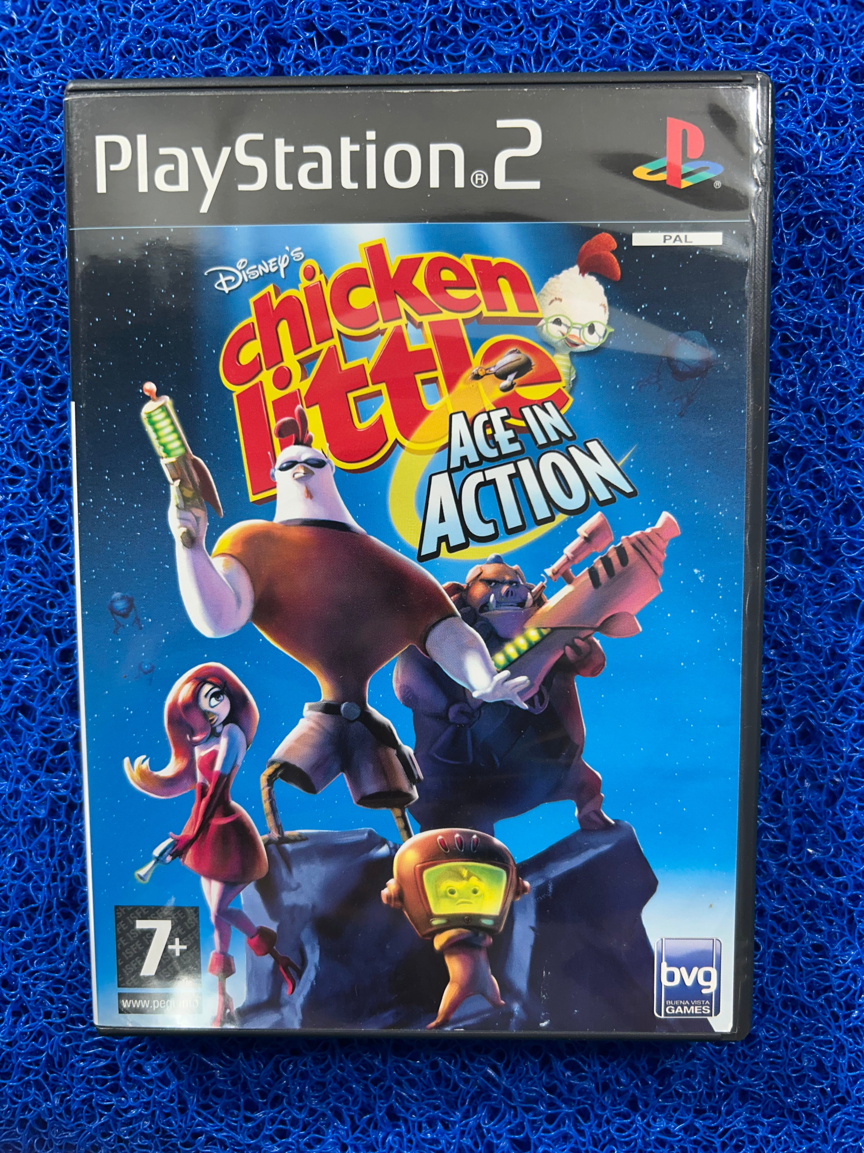 PS2 Chicken little Ace in action (E)