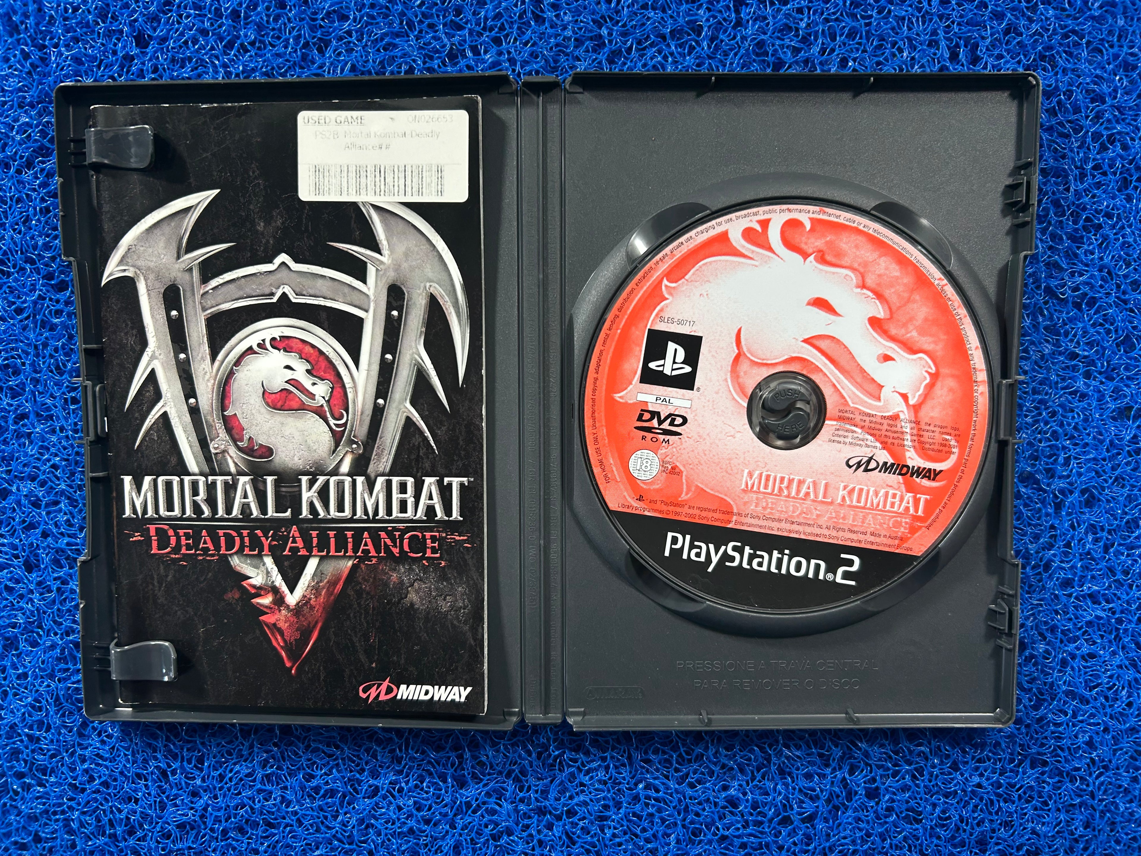 PS2 Mortal kombat deadly alliance (E)