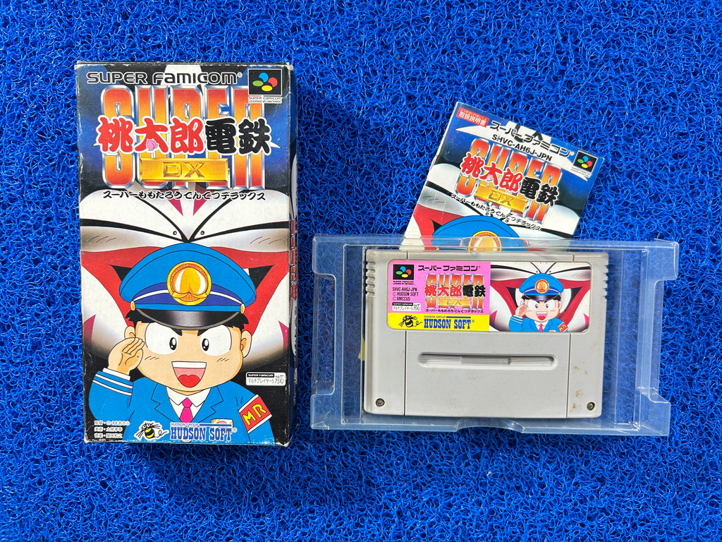 SFC box Super momotaro dentetsu DX (J)