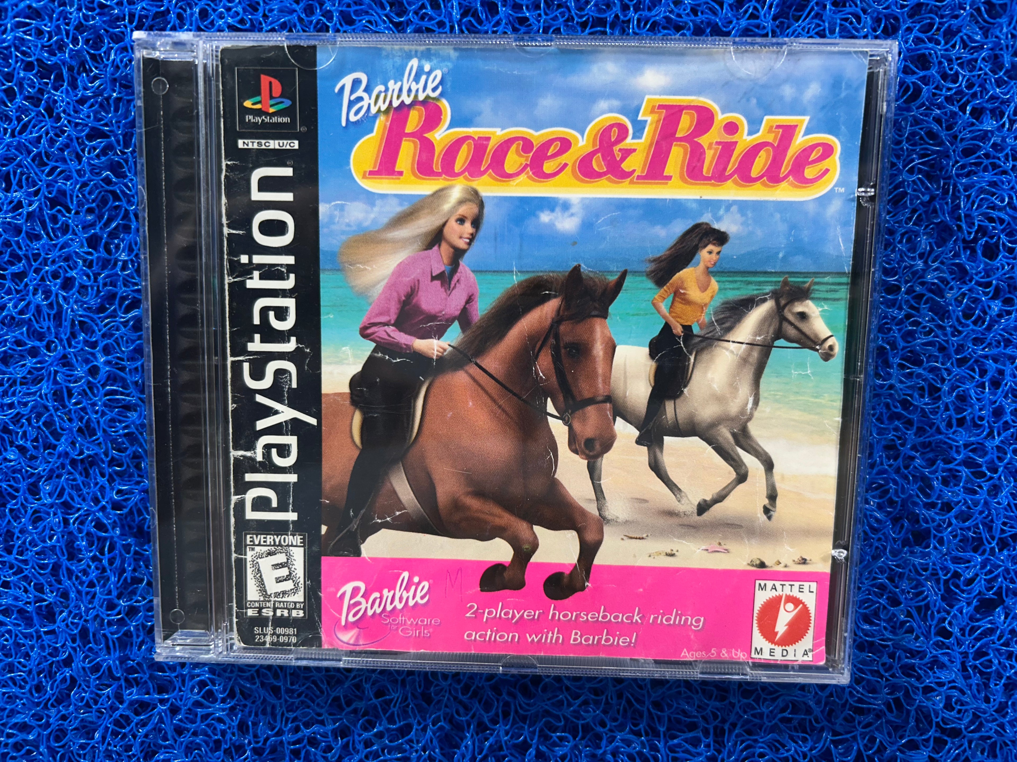 PS1 Barbie race & drive (A)