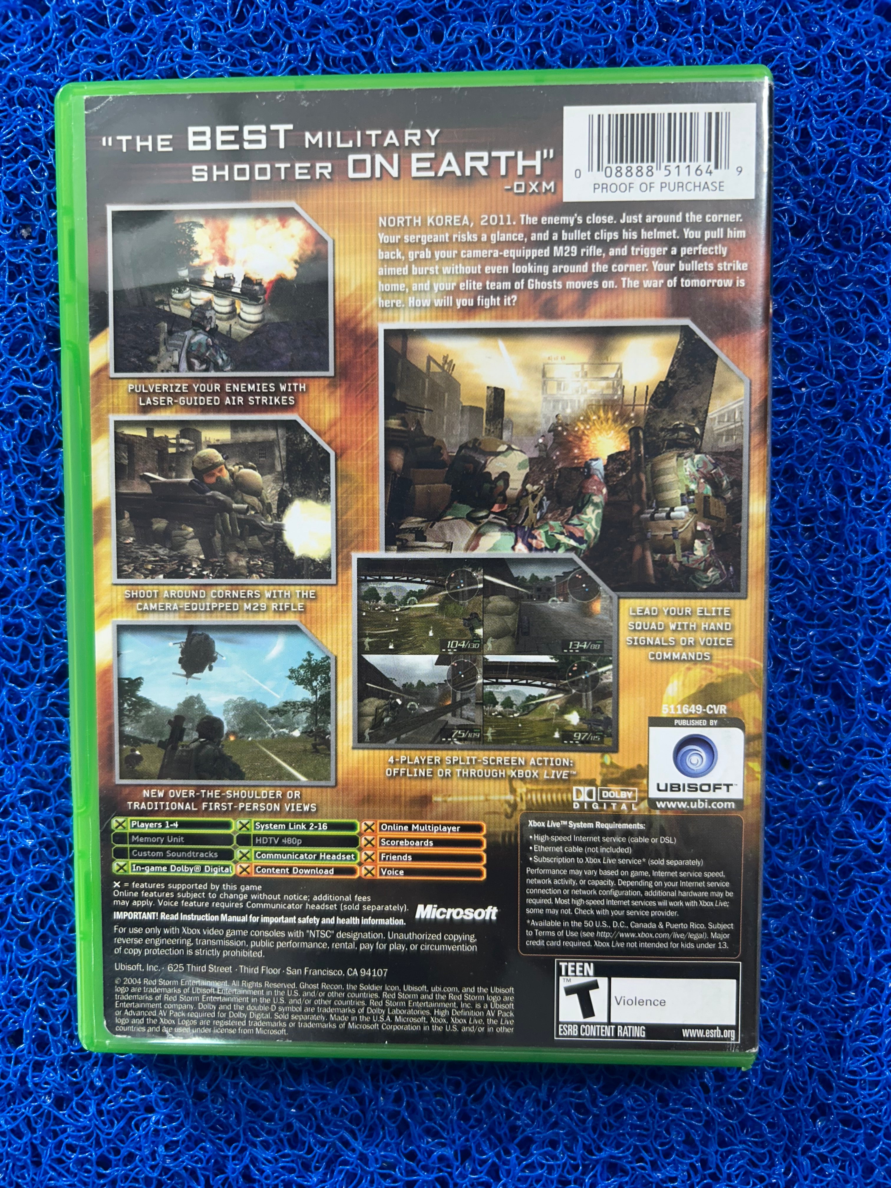 XBOX Ghost recon 2 (A)