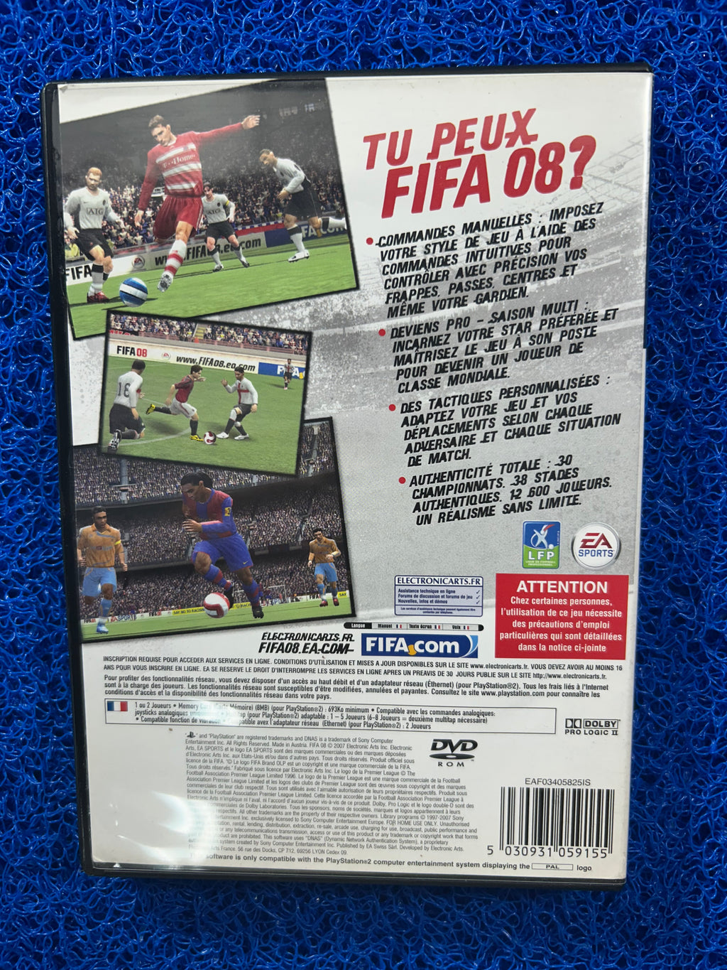 PS2 FIFA 08 (E)