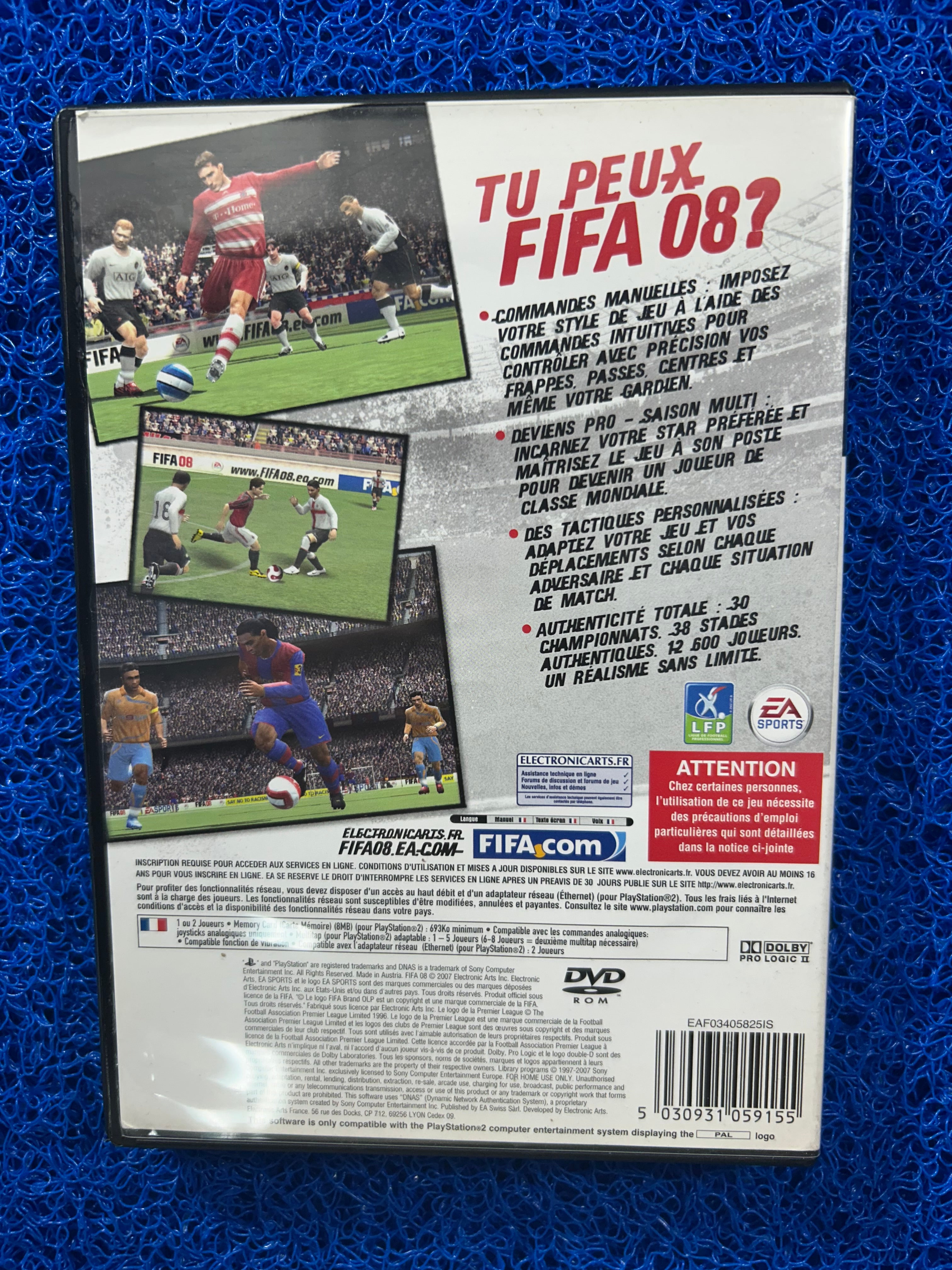 PS2 FIFA 08 (E)