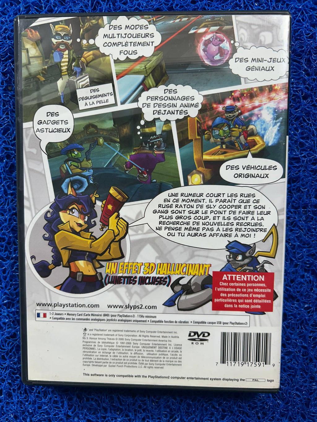 PS2 SLY 3 (E)