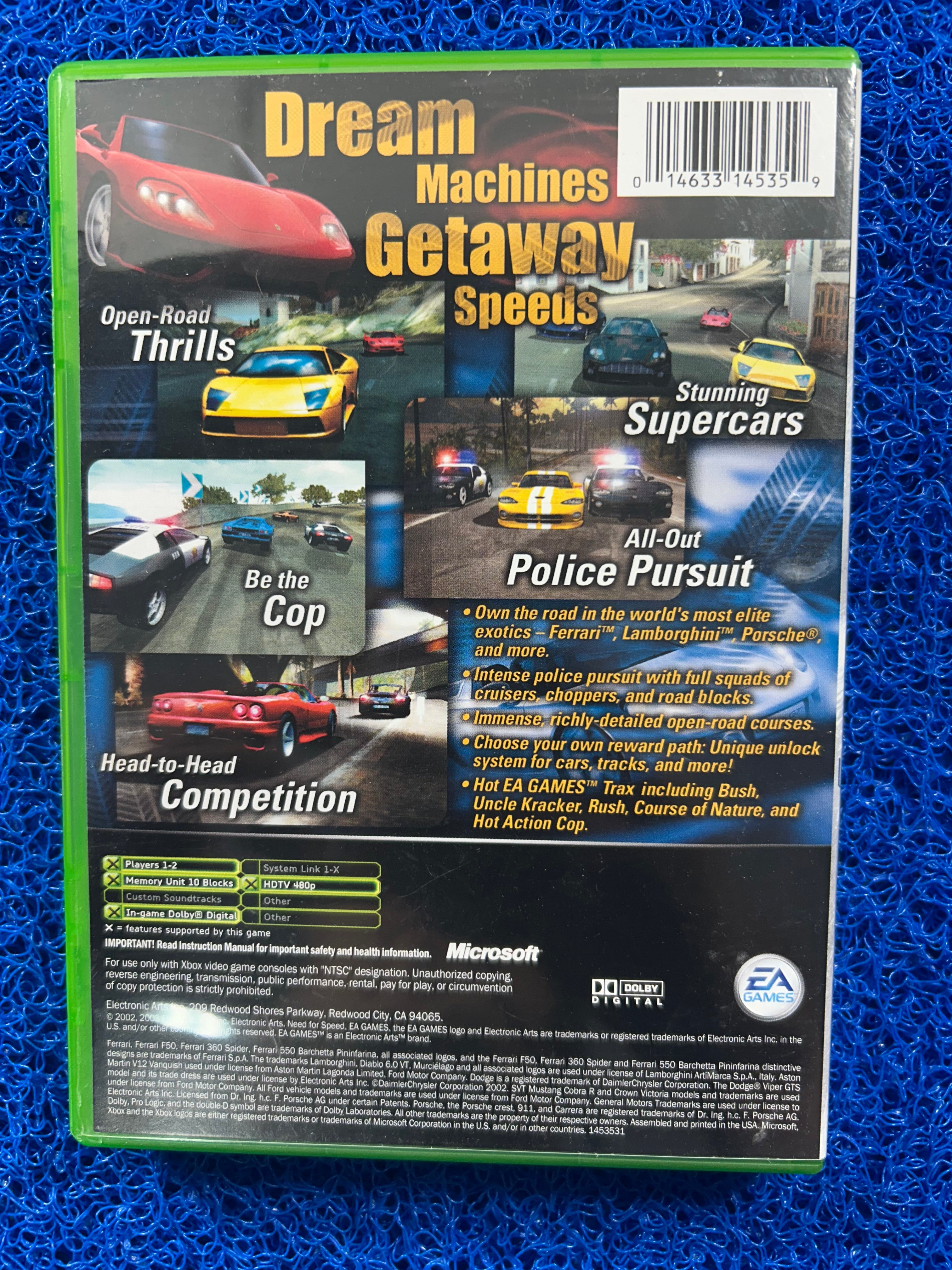 XBOX Need for speed hot pursuit 2 (A)