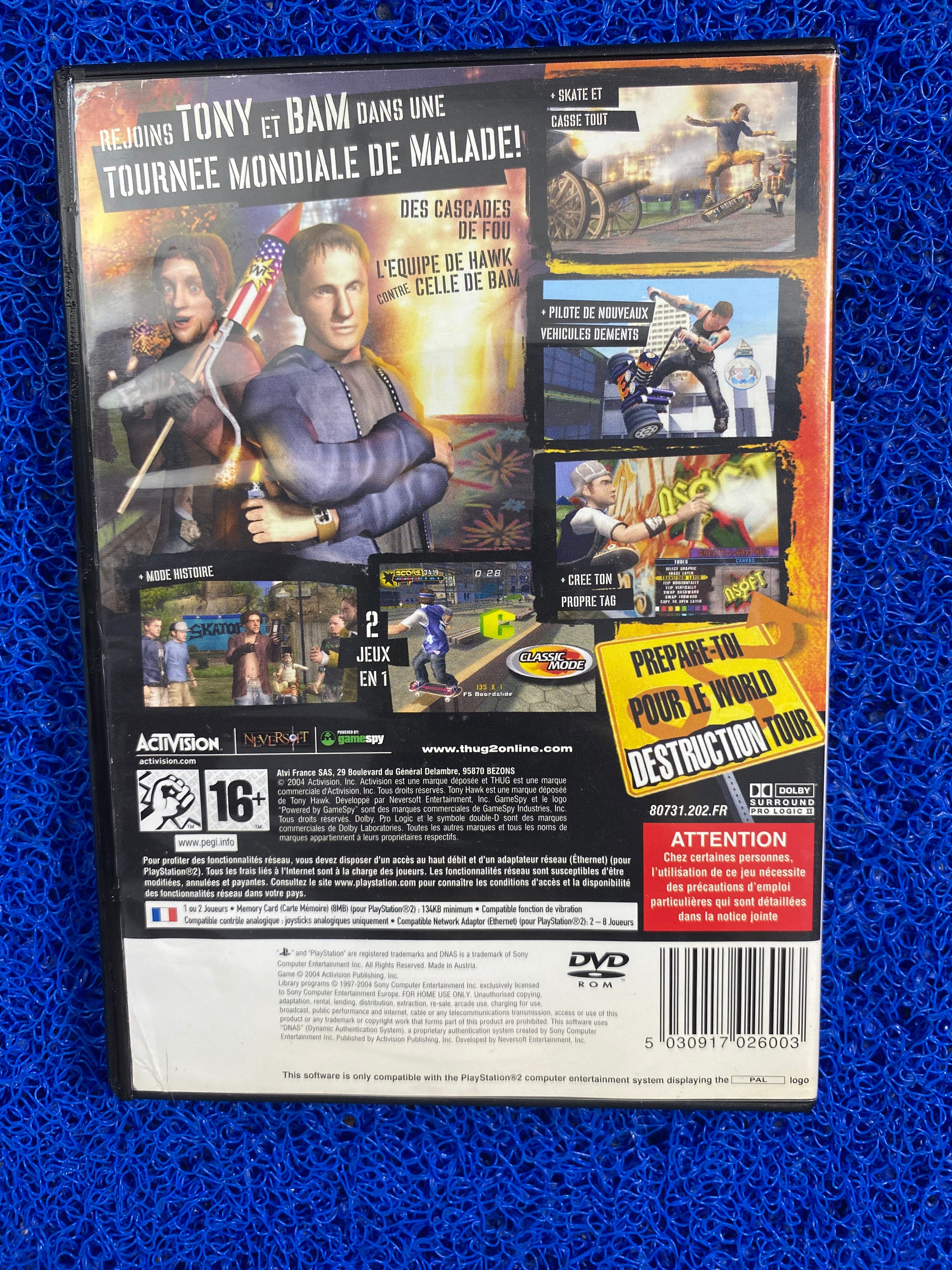 PS2# Tony hawk underground 2 (E)