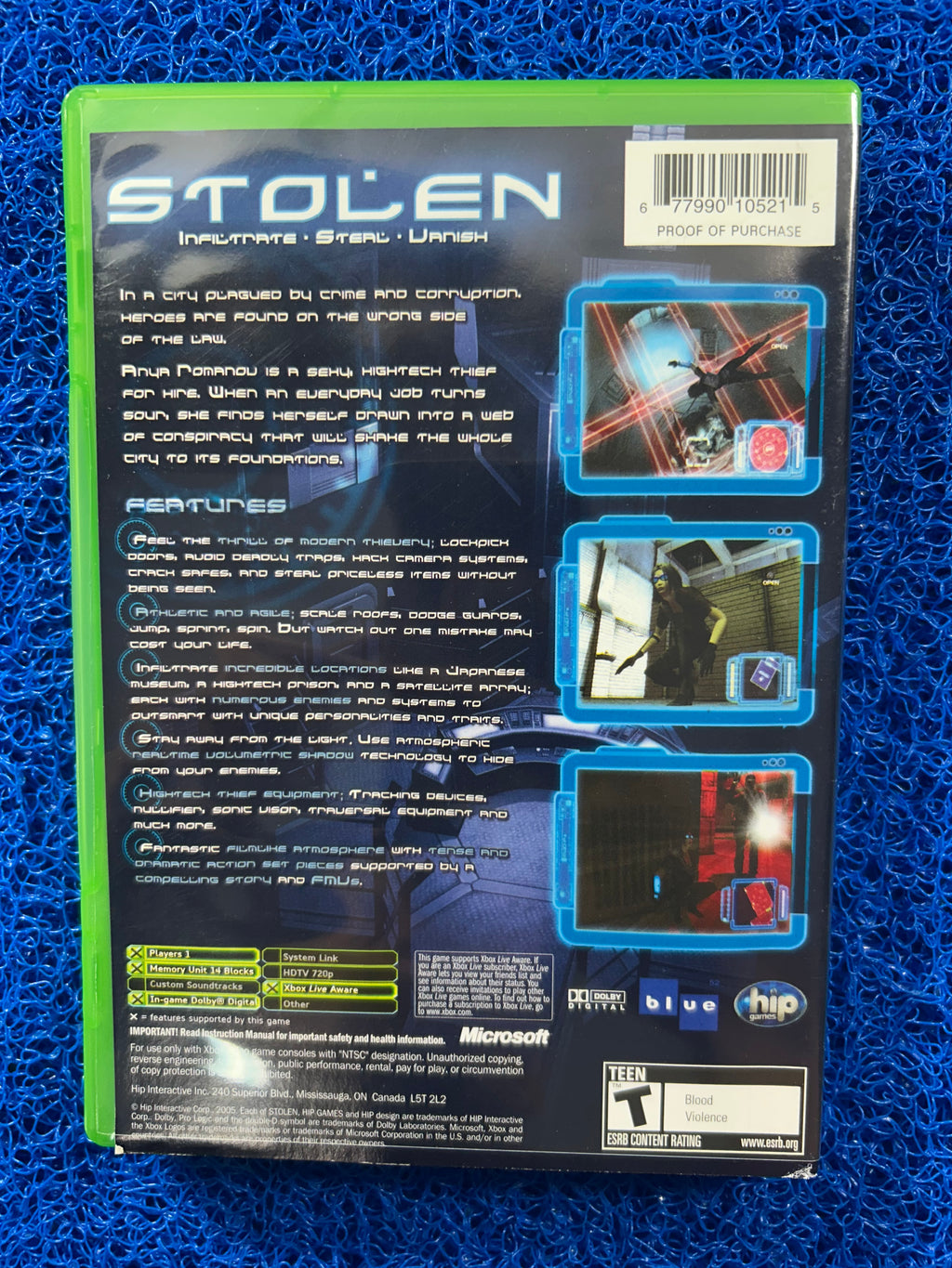 XBOX Stolen (A)