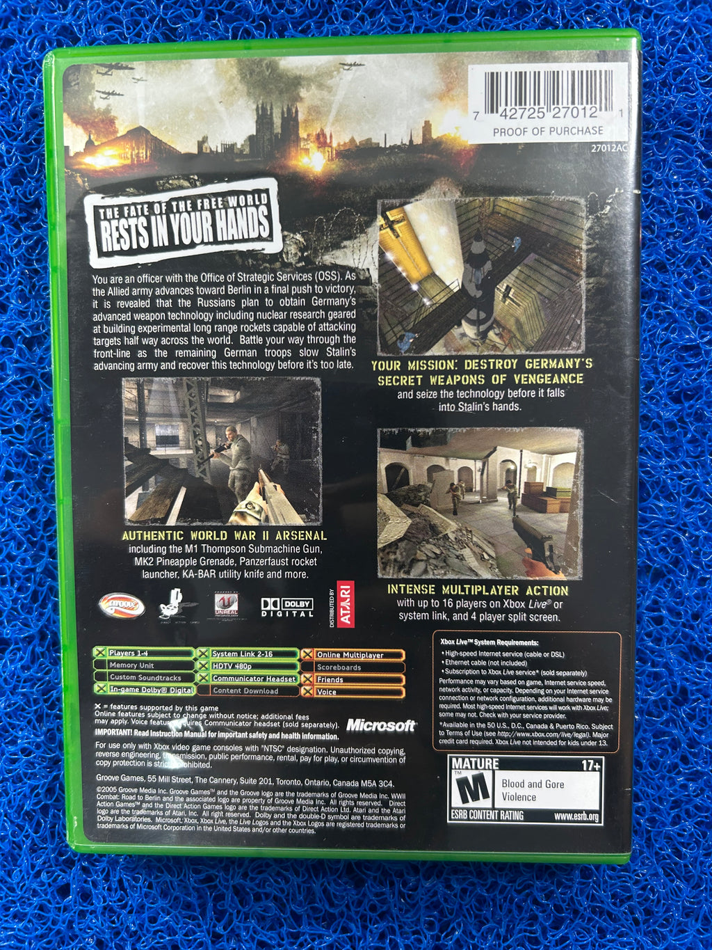 XBOX World war II combat (A)