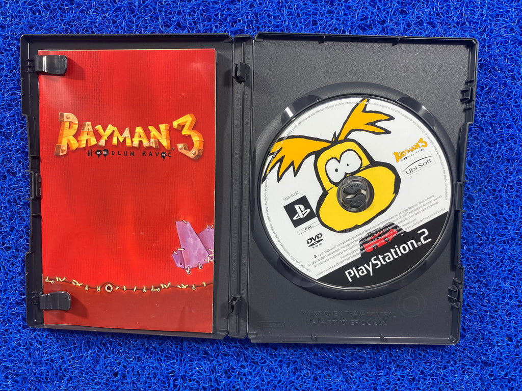 PS2# Rayman 3 (CAPA HOLOGRÁFICA)