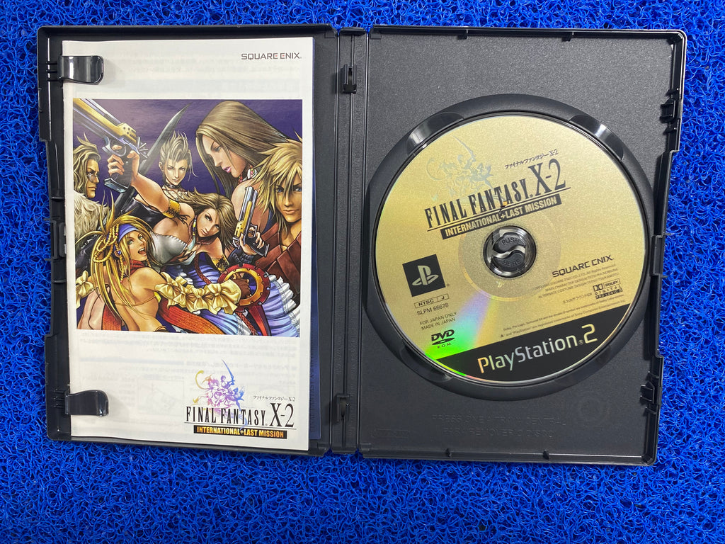 PS2# Final fantasy x-2 last internacional mission (J)