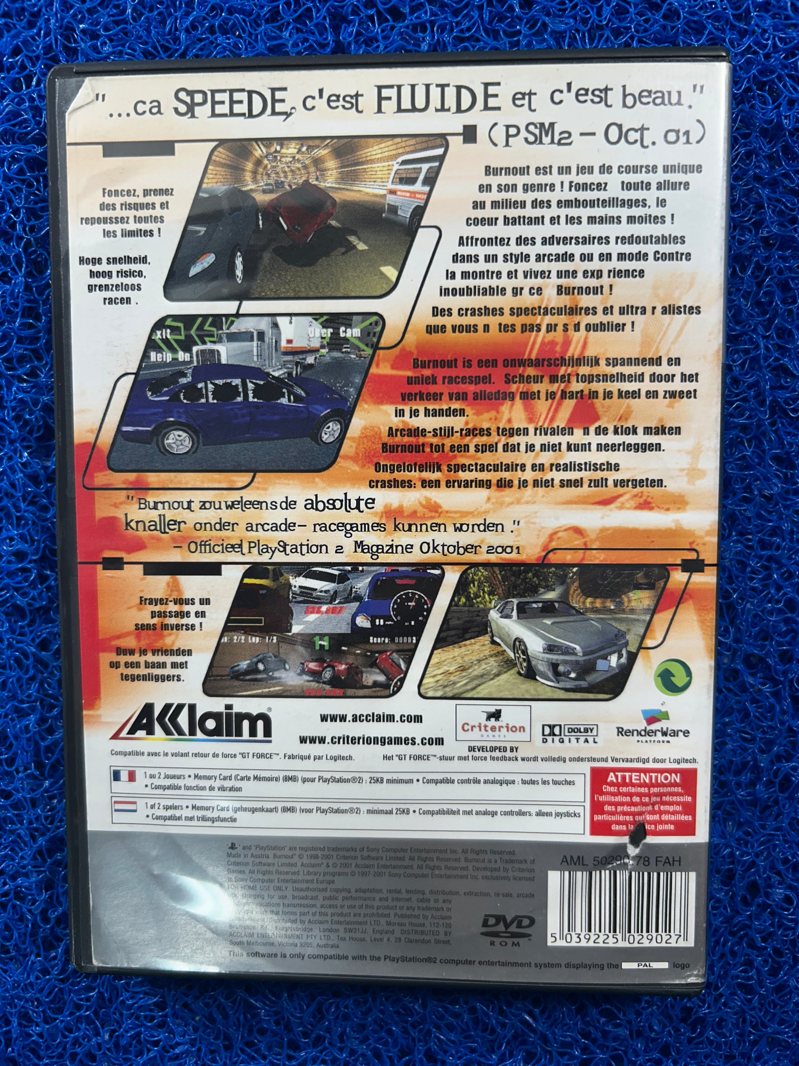 PS2 Burnout (E)