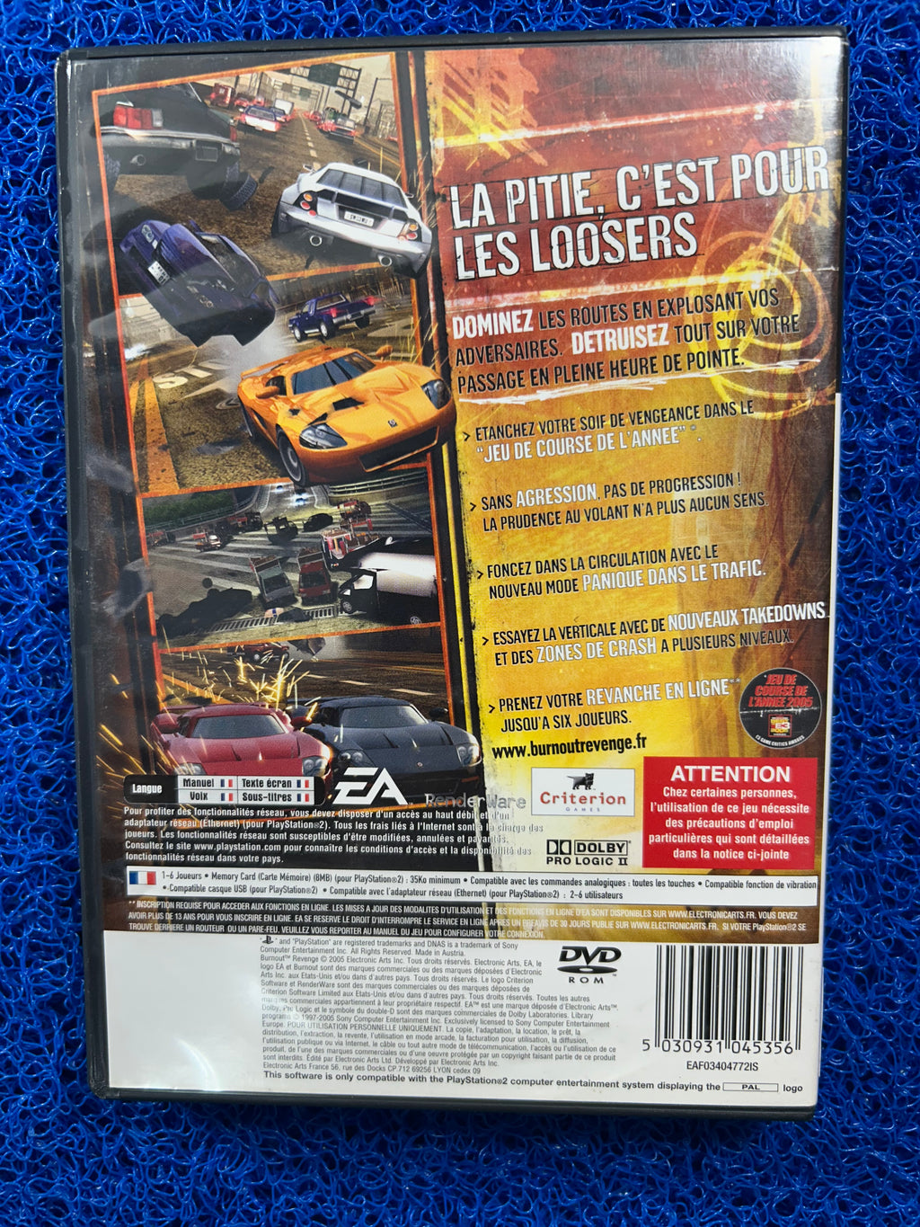 PS2 Burnout revenge (E)