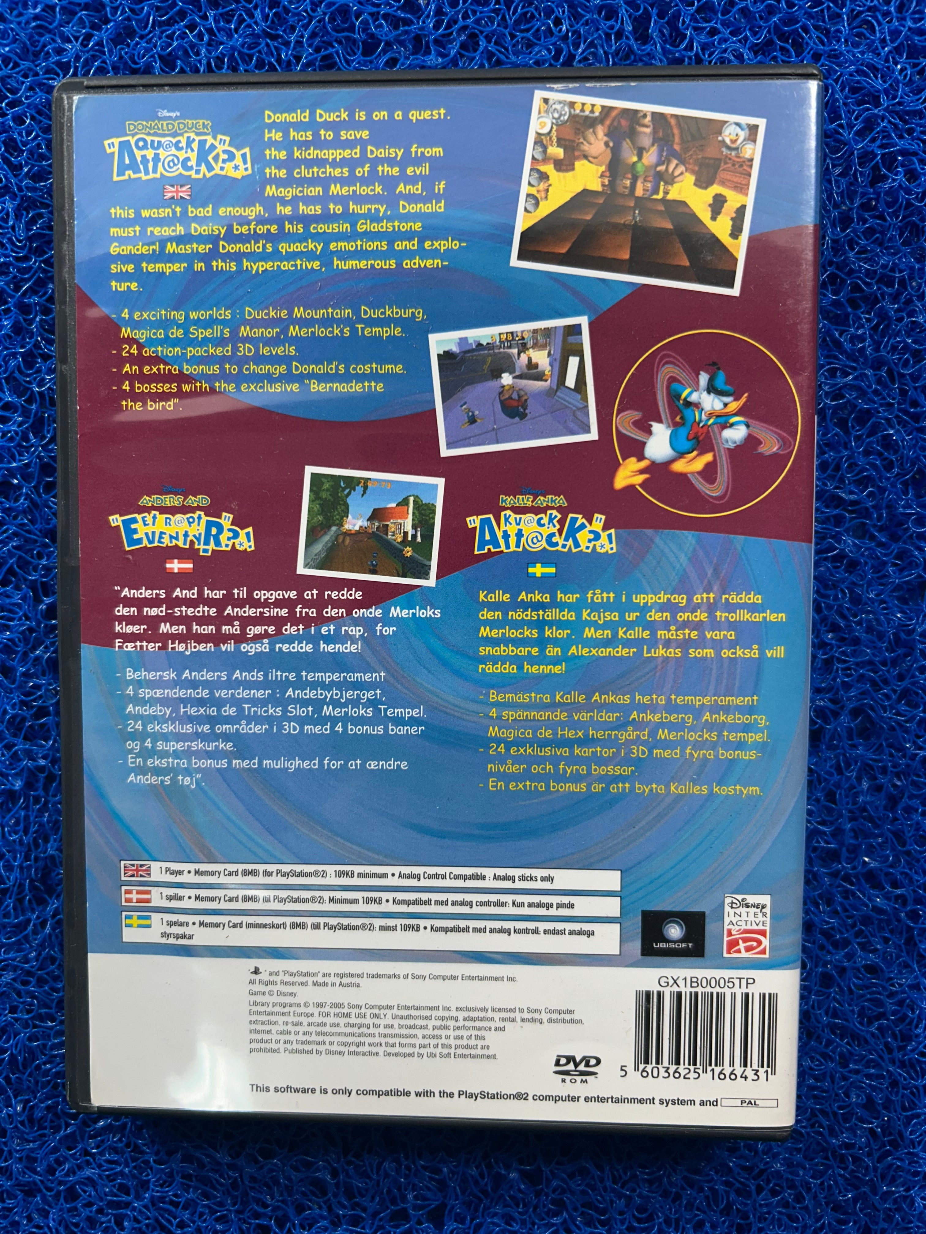 PS2 Donald duck (E)