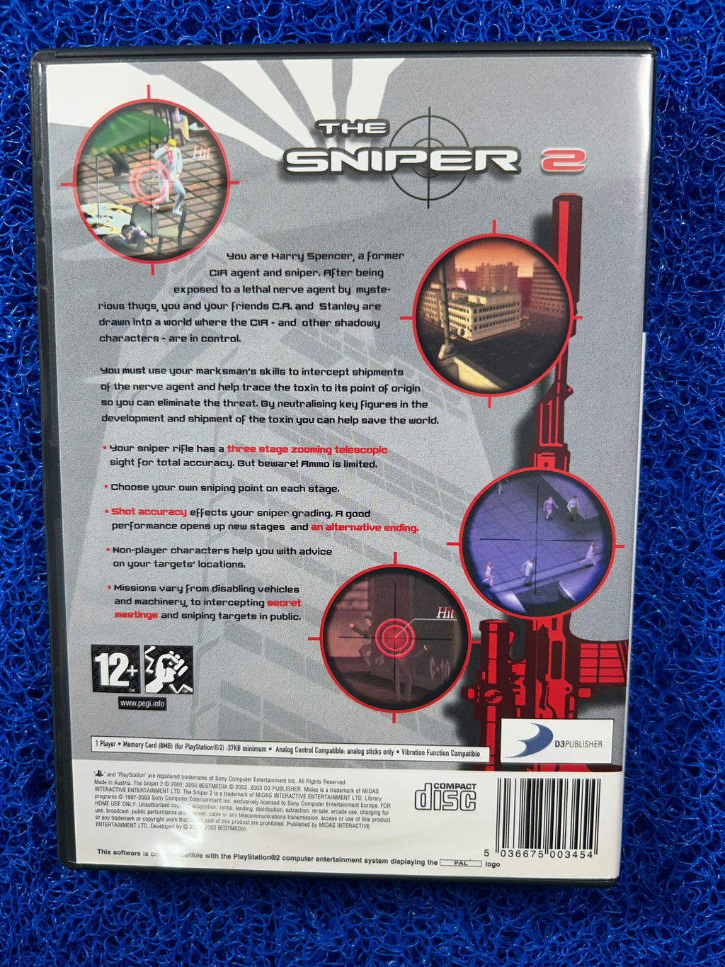 PS2 The sniper 2 (E)