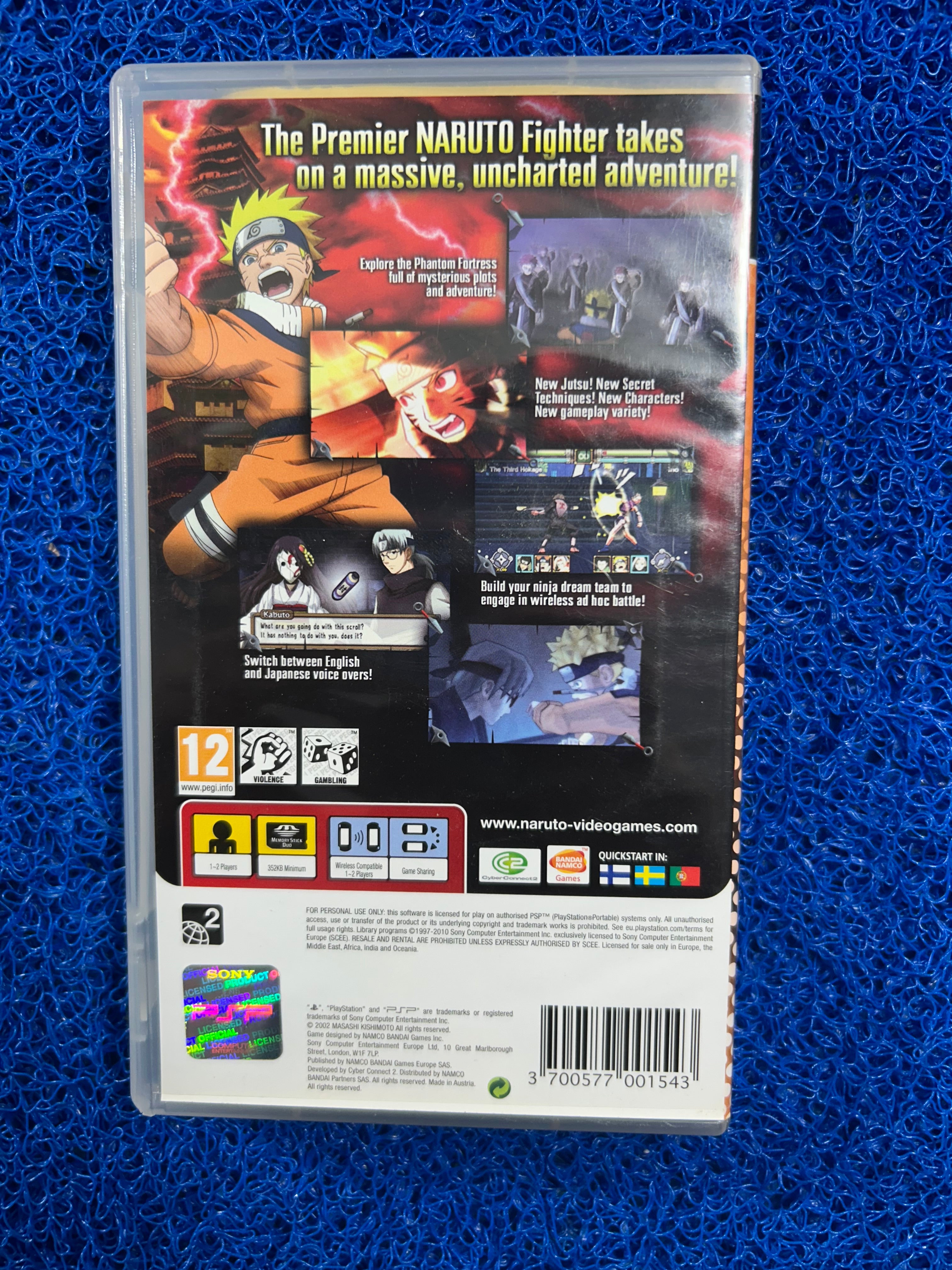 PSP# Naruto ultimate ninja Heroes 2 (E)