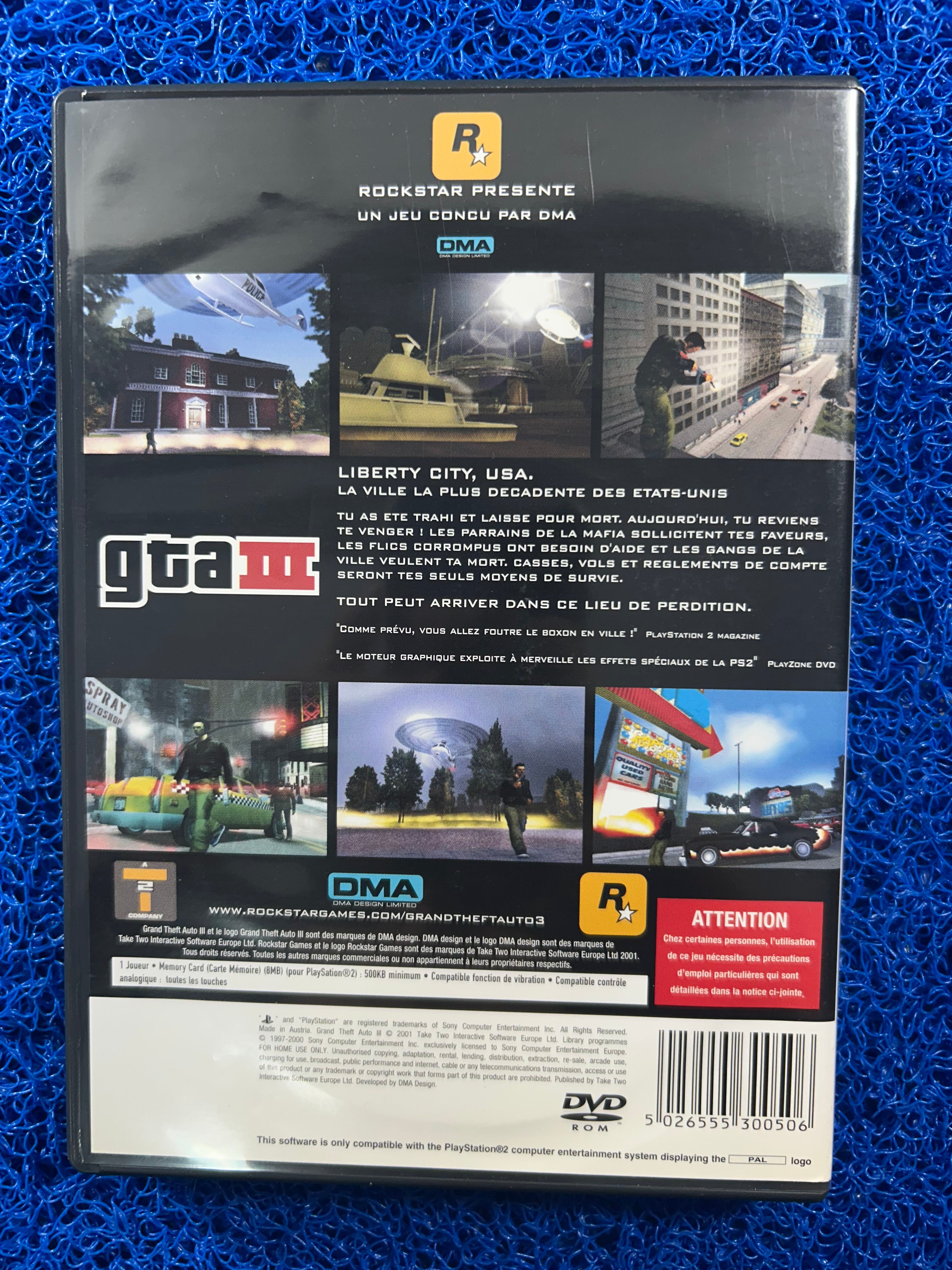 PS2 GTA III (E)