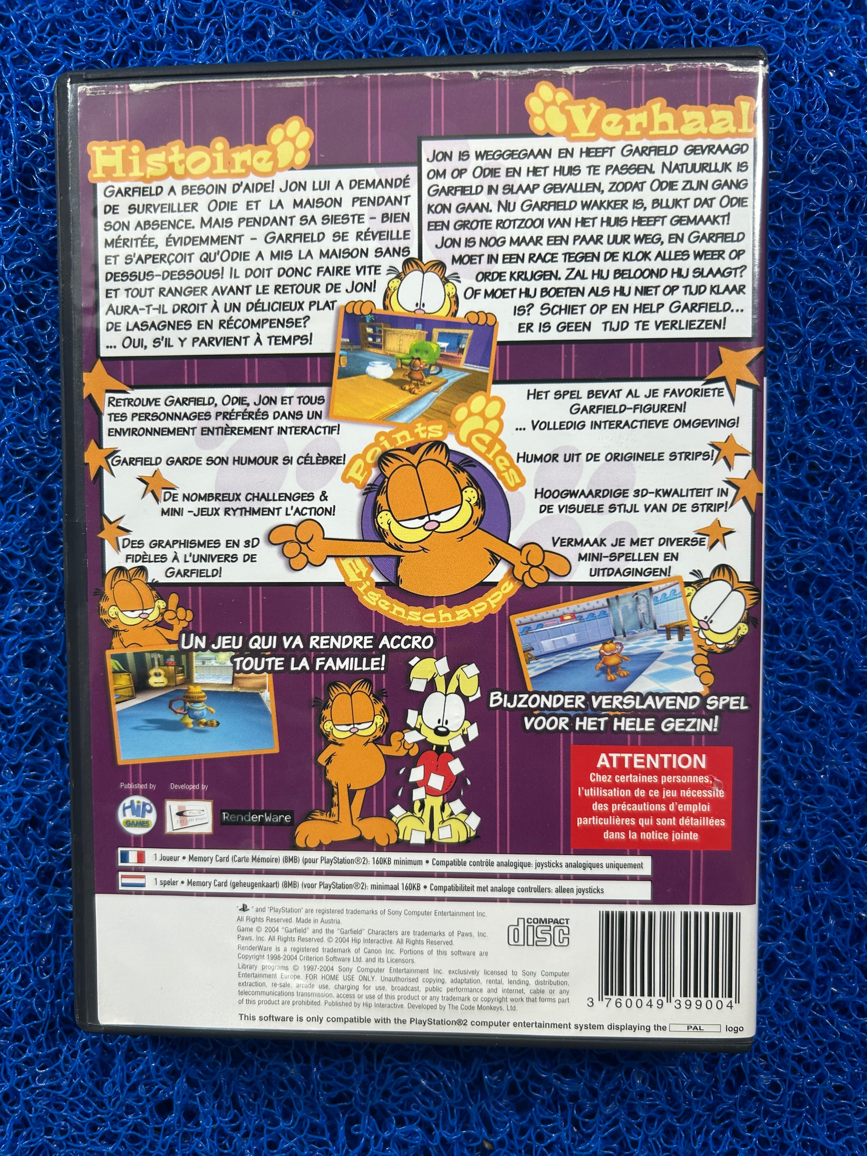 PS2 Garfield (E)