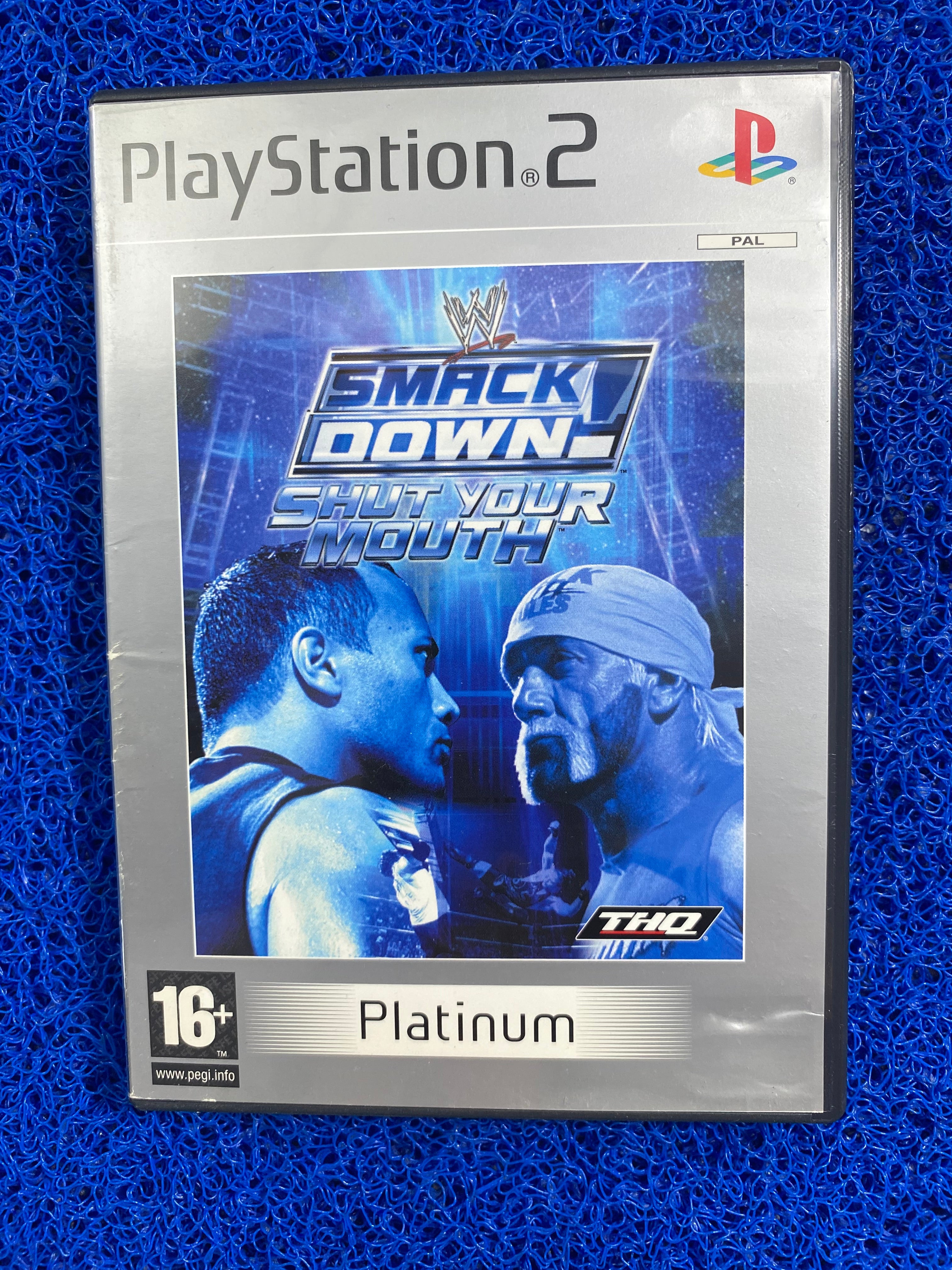 PS2# Smackdown shut your mouth (E)
